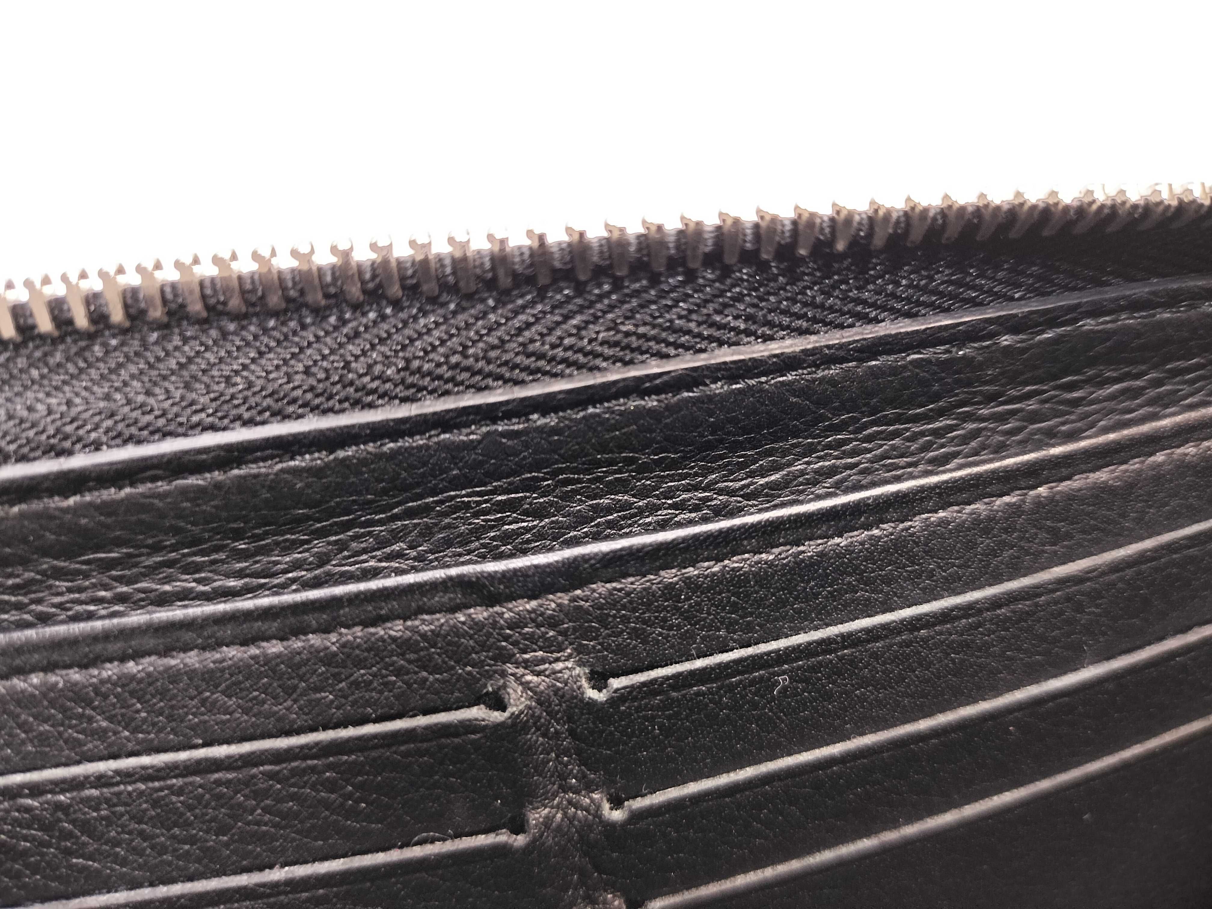 Mahina Zippy Black Long Wallet SV Metal Fittings TN4118 B243 Wallet — view 8
