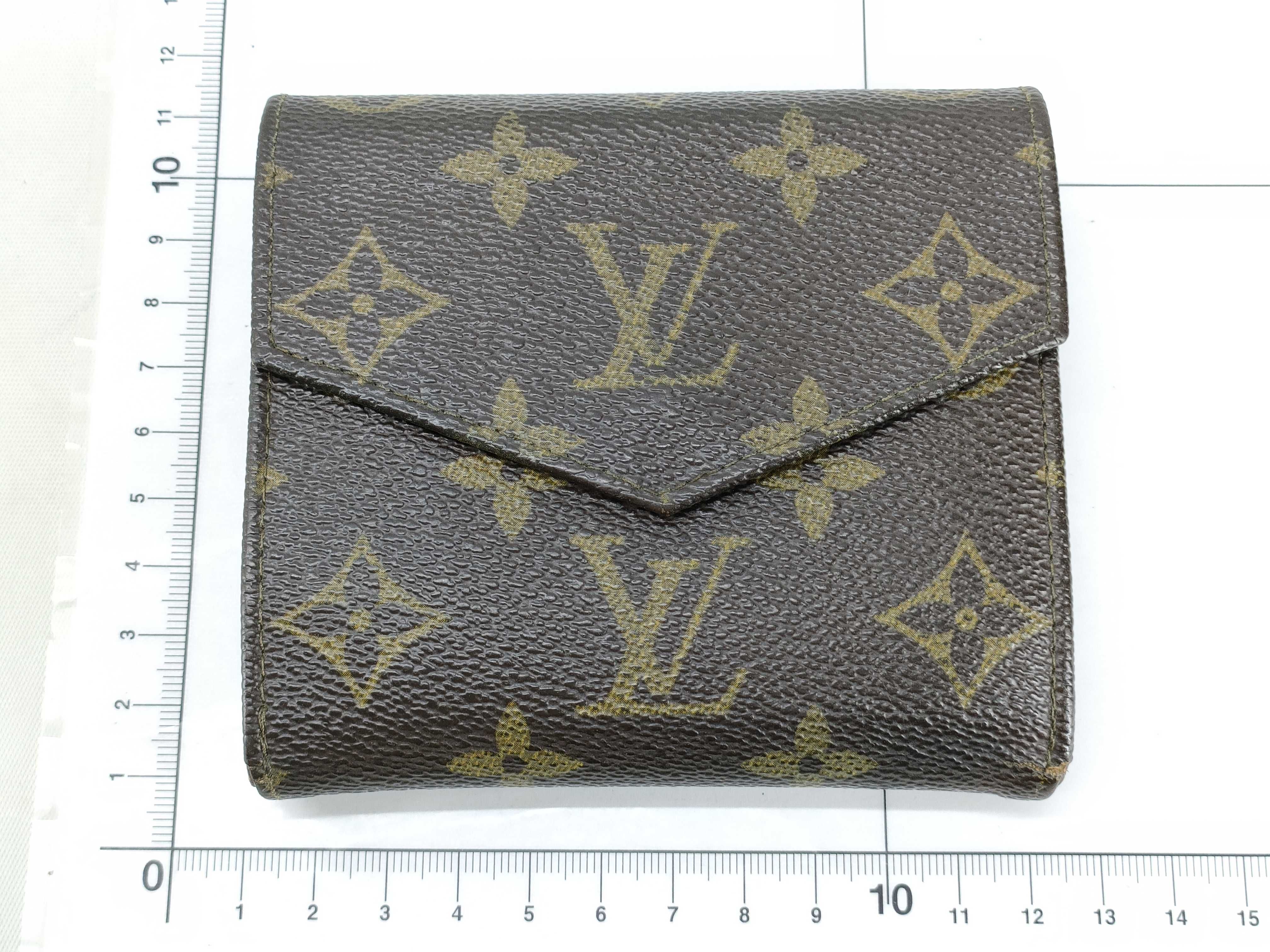 Monogram Louis Vuitton Monogram Portomone Bier Cult Credit M61660 AN0921 Wallet — view 2