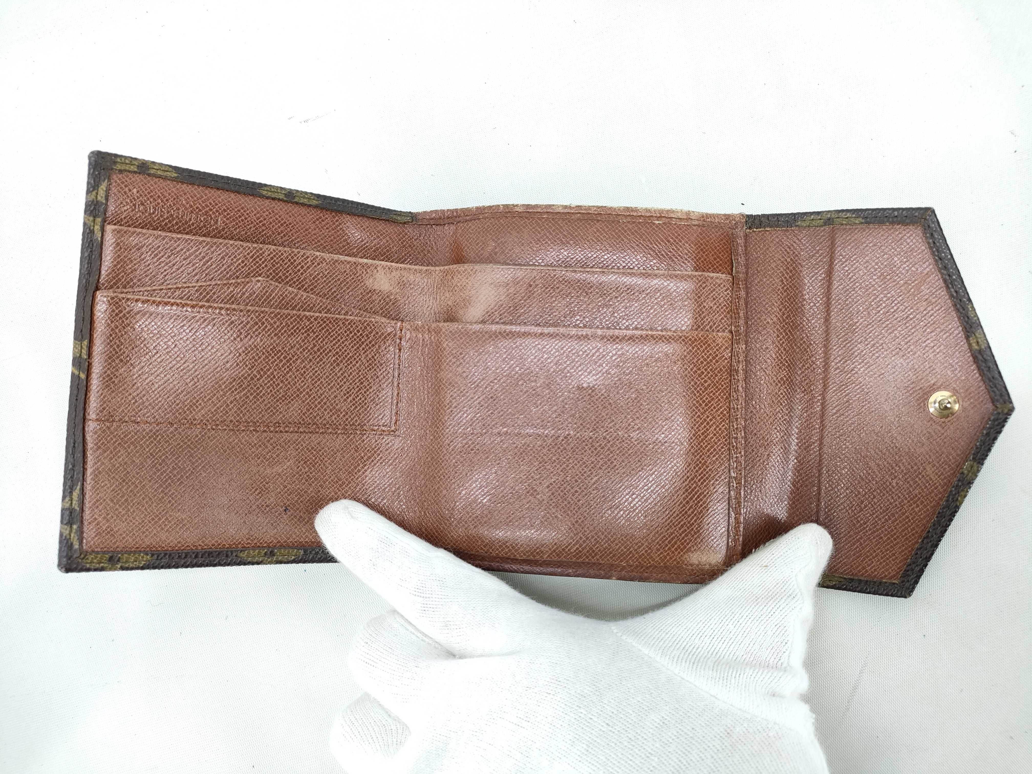 Monogram Louis Vuitton Monogram Portomone Bier Cult Credit M61660 AN0921 Wallet — view 7