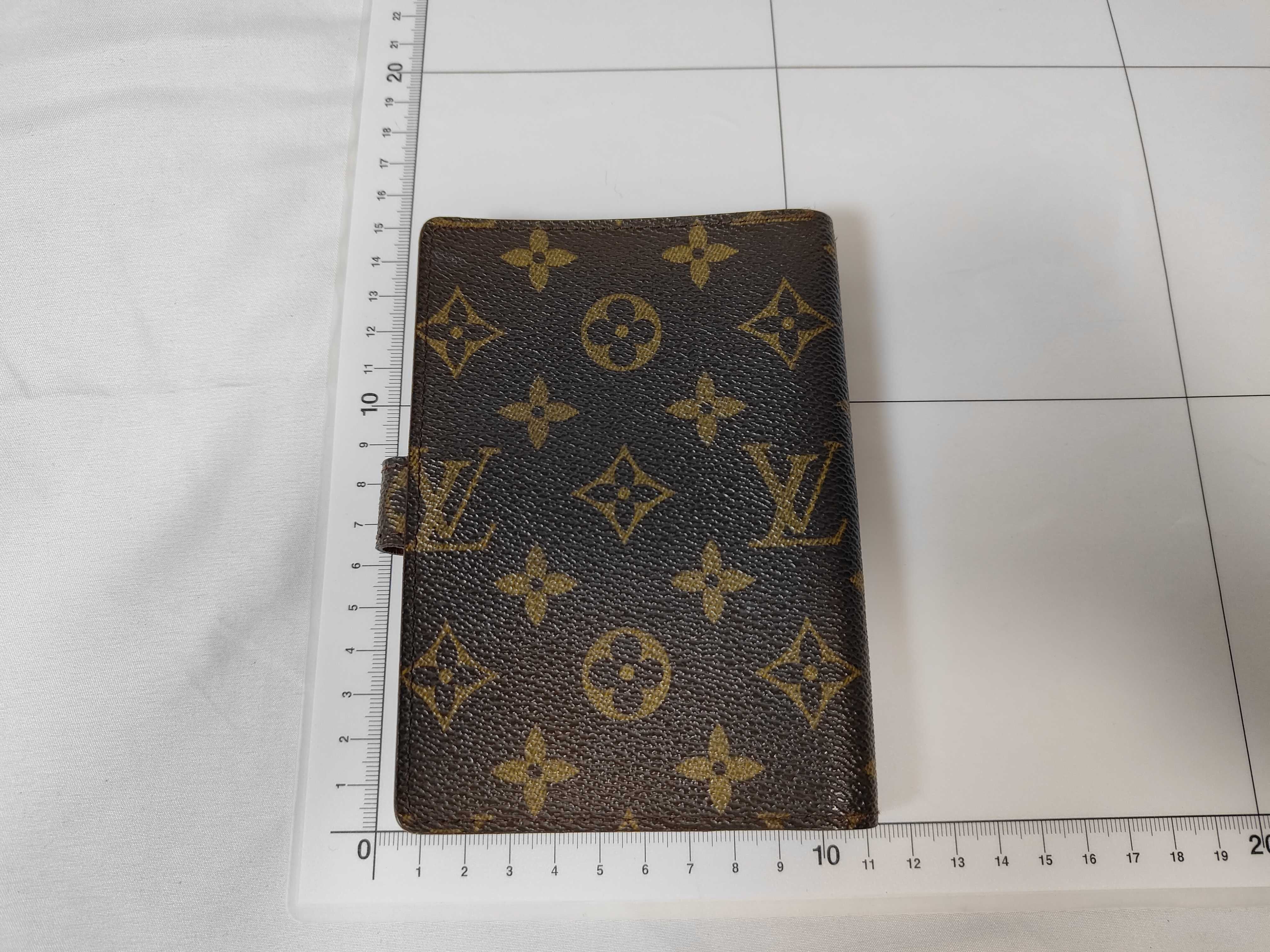 Monogram Agenda Notebook Cover — view 2