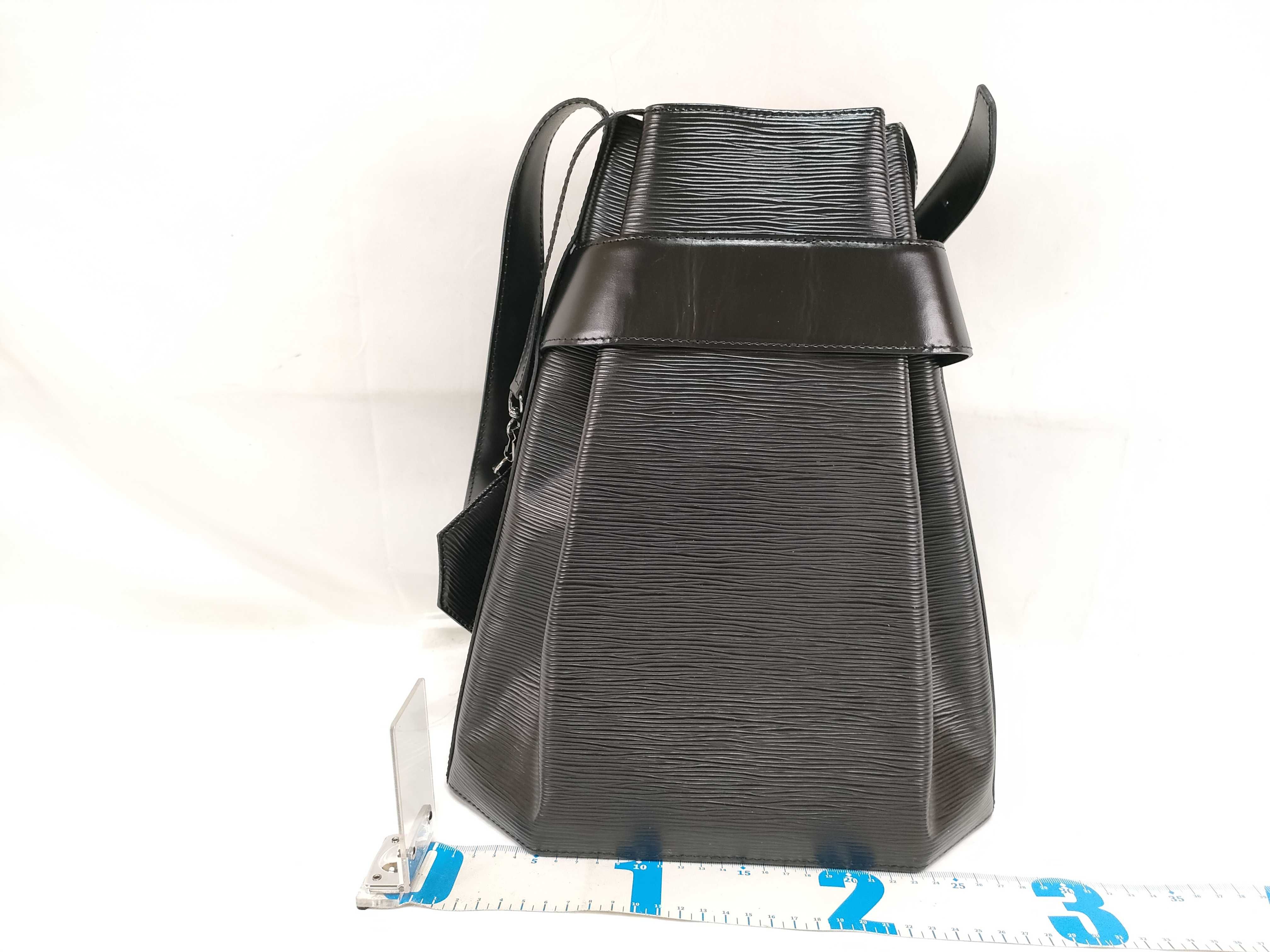 Epi Sac Depaule M80155 Black Shoulder Bag — view 2