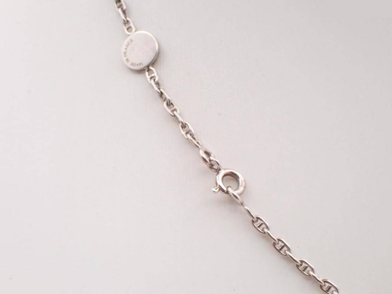 Sellier Mini Chaine d'Ancre Necklace, 925 sterling silver, 5.0g, chain approximately 40cm — view 2