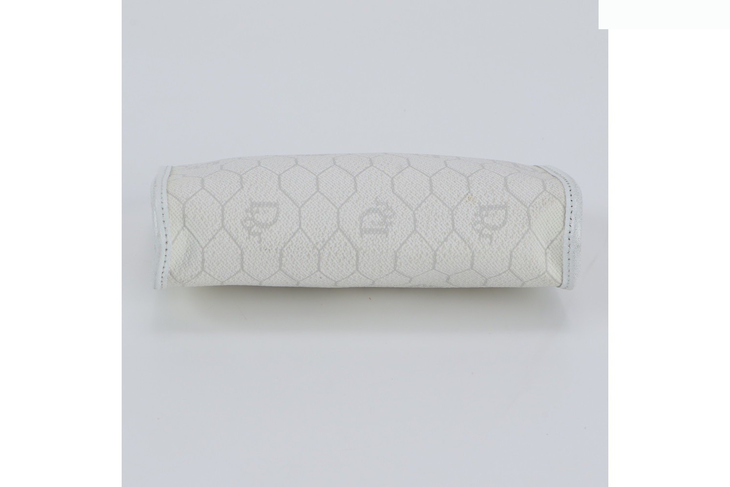 Honeycomb Leather Pouch Clutch Bag — view 4
