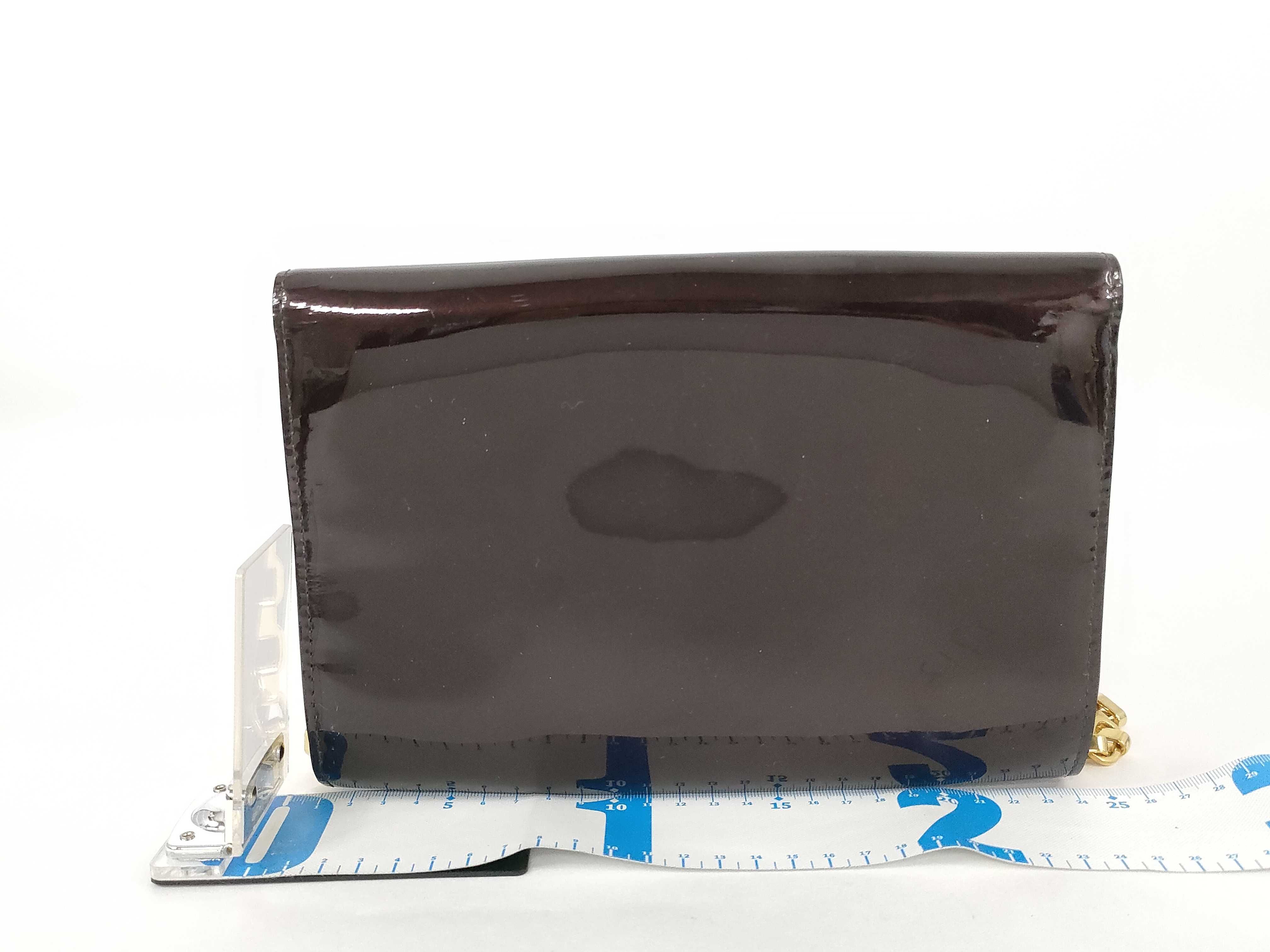Vernis Flap Long Wallet Shoulder Bag — view 2