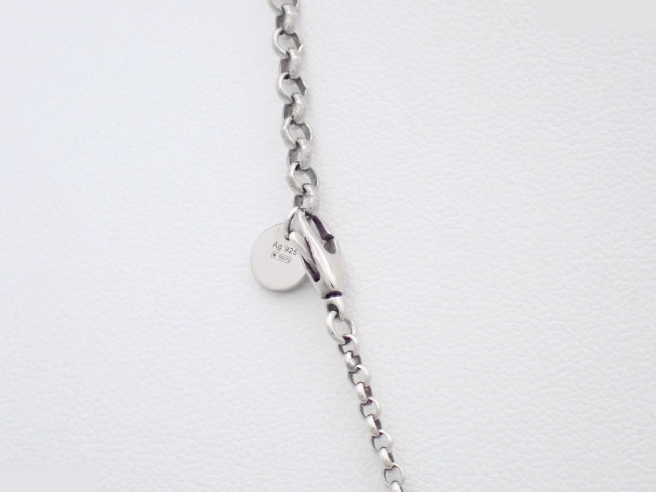 Interlocking G Necklace, SV925/7.3g, Chain approx. 50cm — view 2