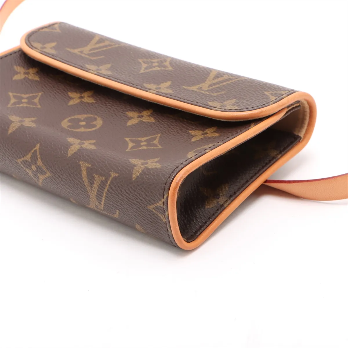Monogram Pochette Florentine M51855 FL1011 Brown Belt Size XS — view 3