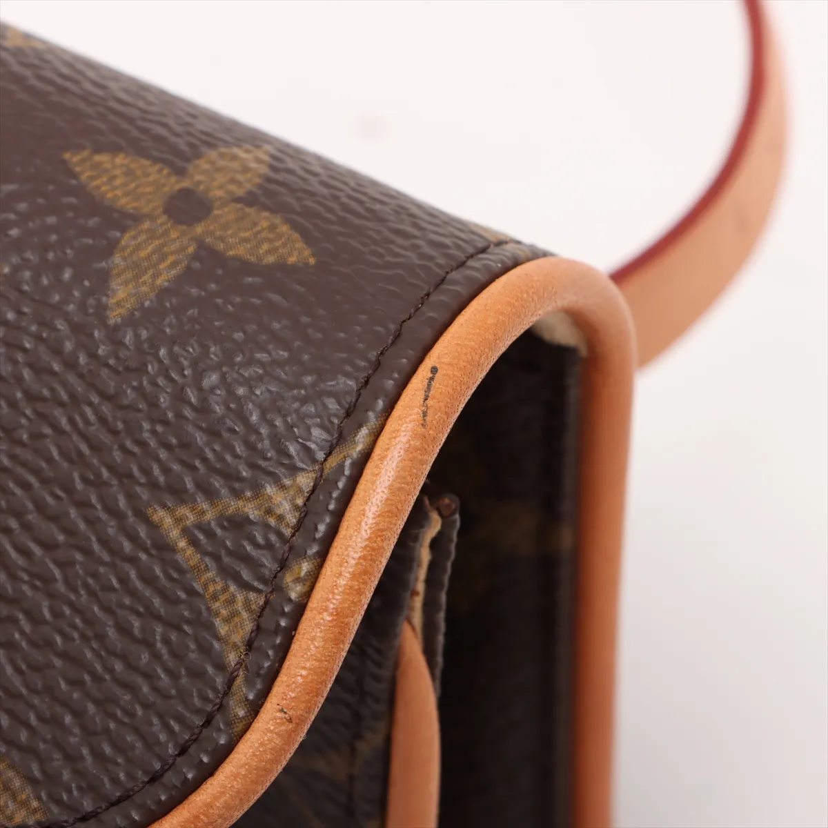 Monogram Pochette Florentine M51855 FL1011 Brown Belt Size XS — view 8