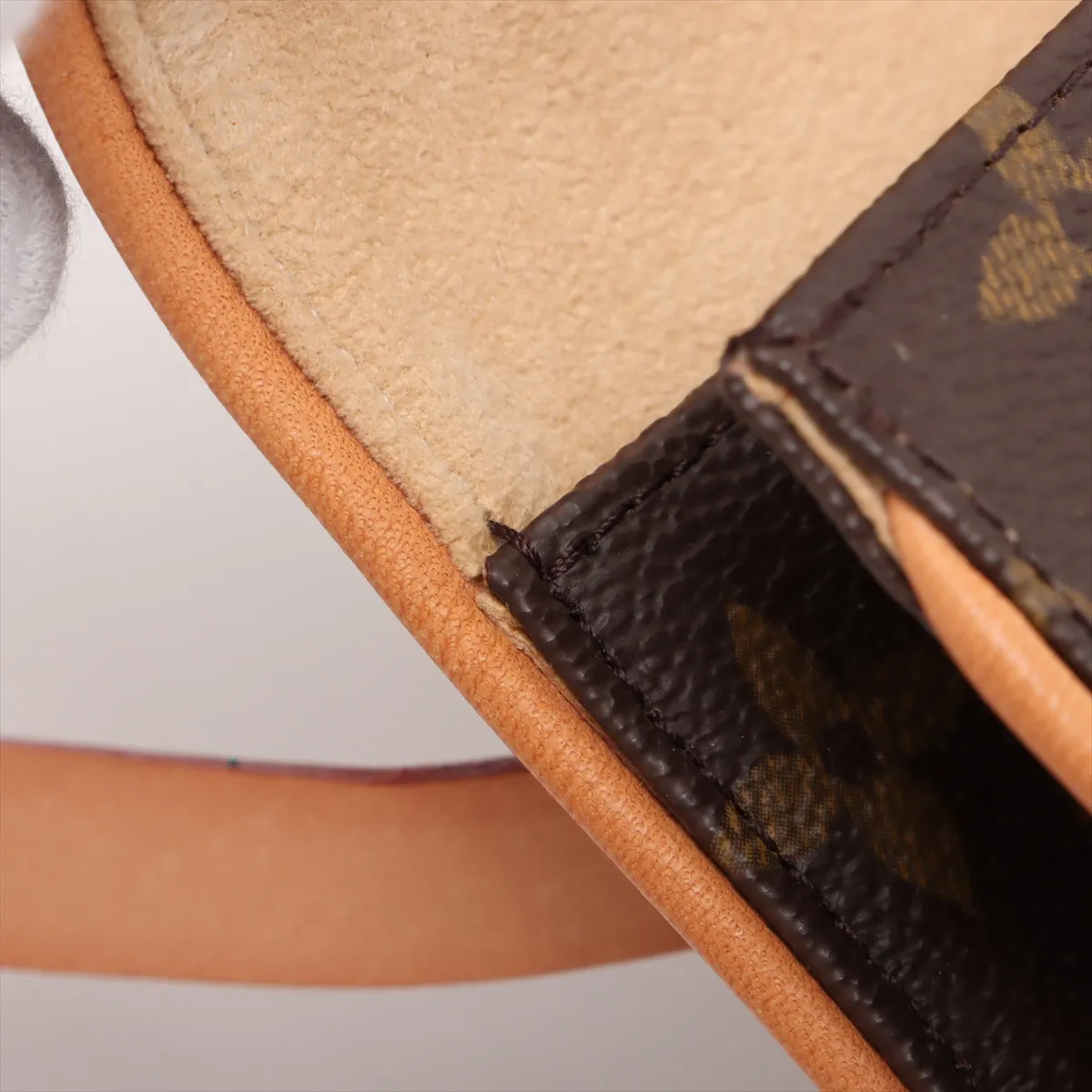 Monogram Pochette Florentine M51855 FL1011 Brown Belt Size XS — view 9