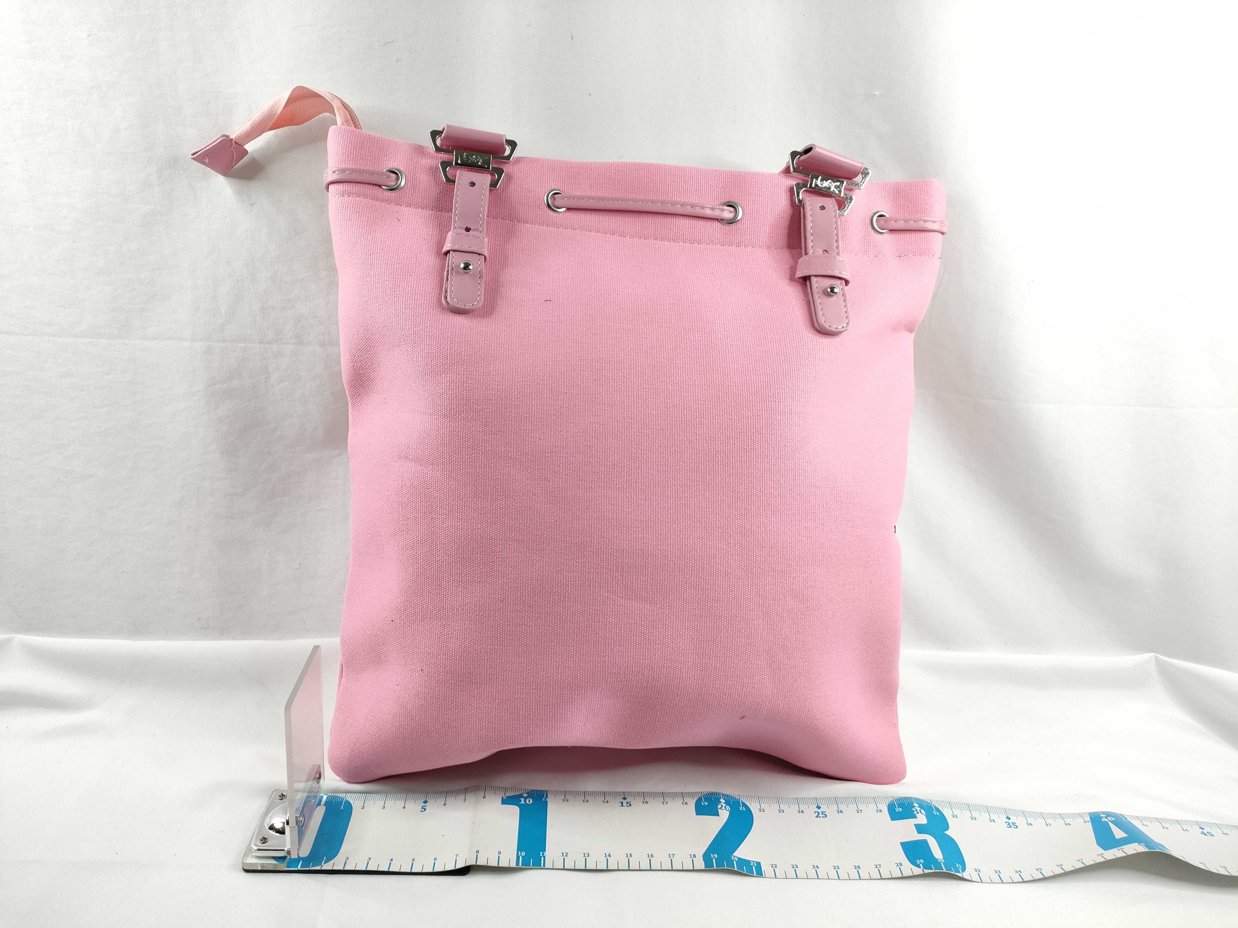 Tote Bag, Drawstring Tote Bag, Novelty Item, Pink Tote Bag — view 2