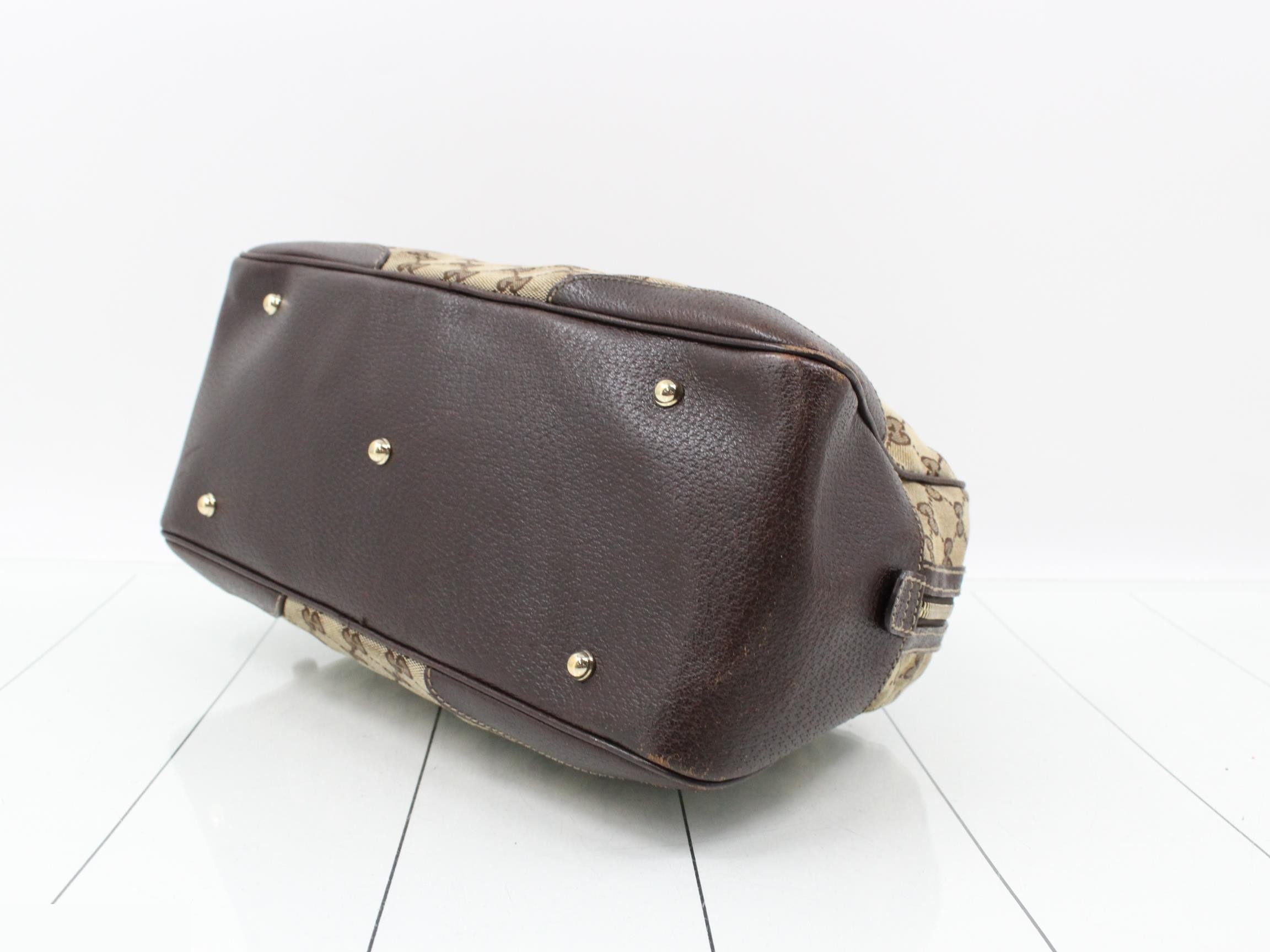 GG Canvas Bamboo Handbag — view 6