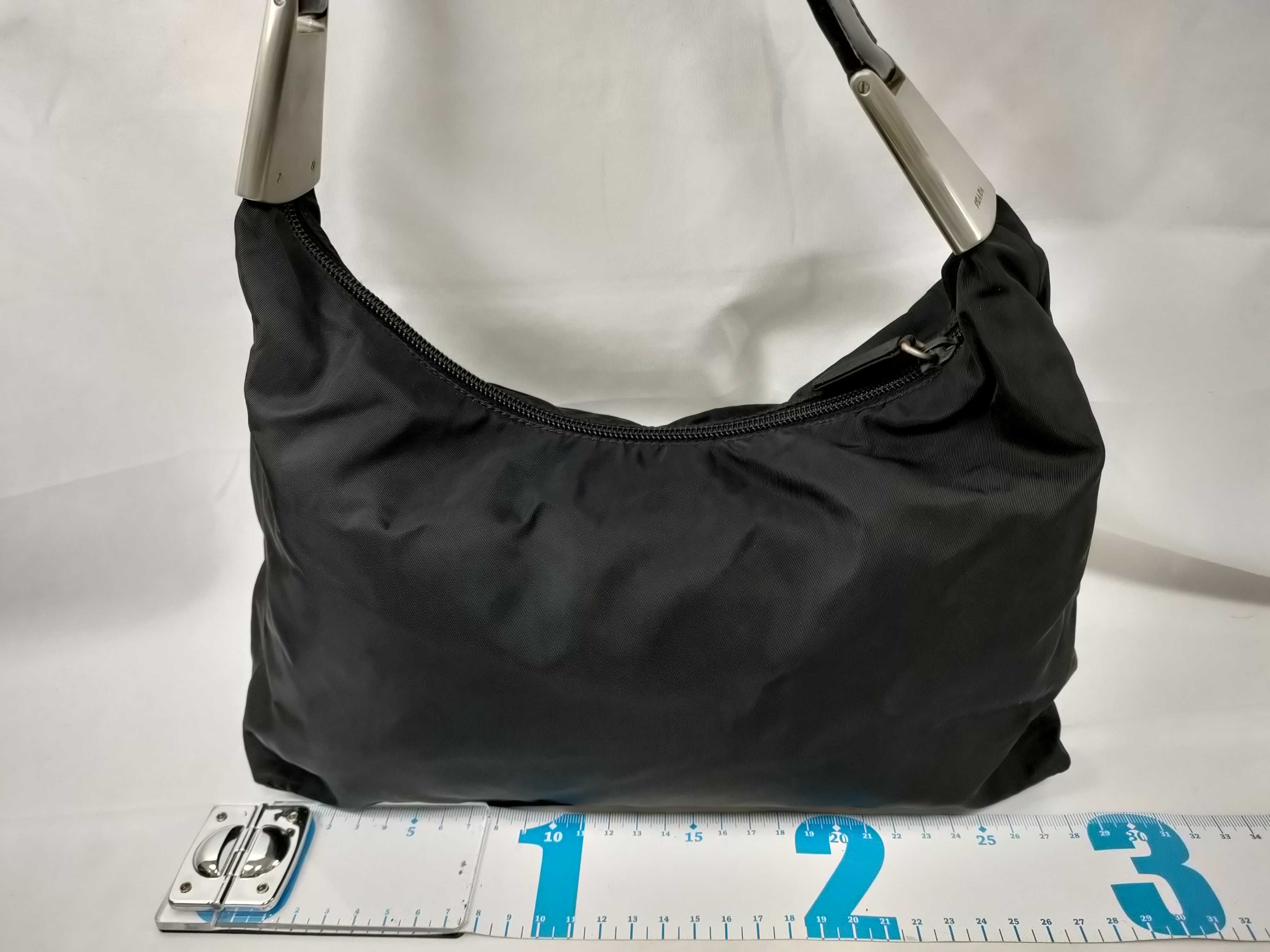 Nylon Black Bag Shoulder Bag — view 2