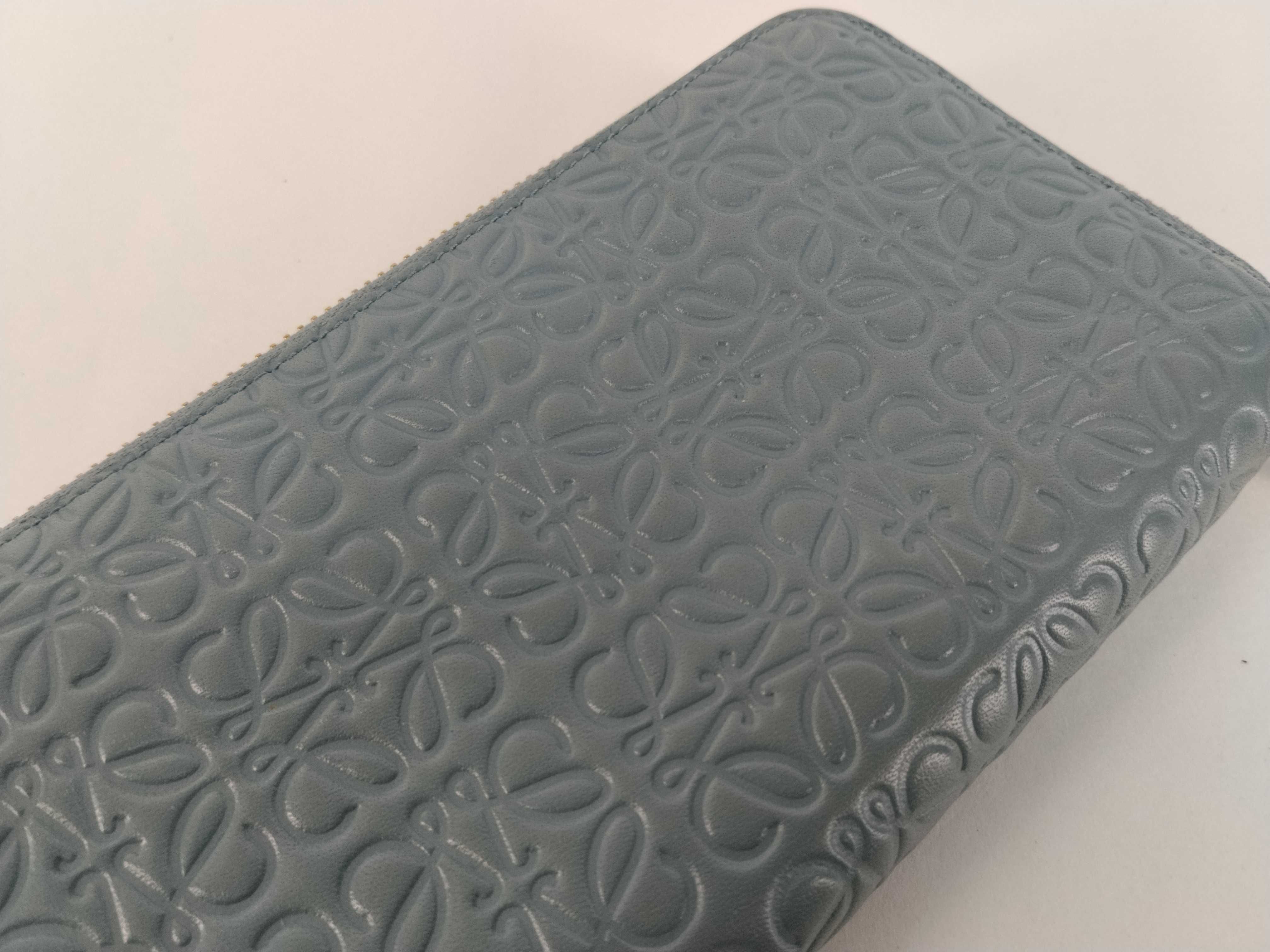 Anagram Round Zip Wallet, Blue, 261702 — view 15