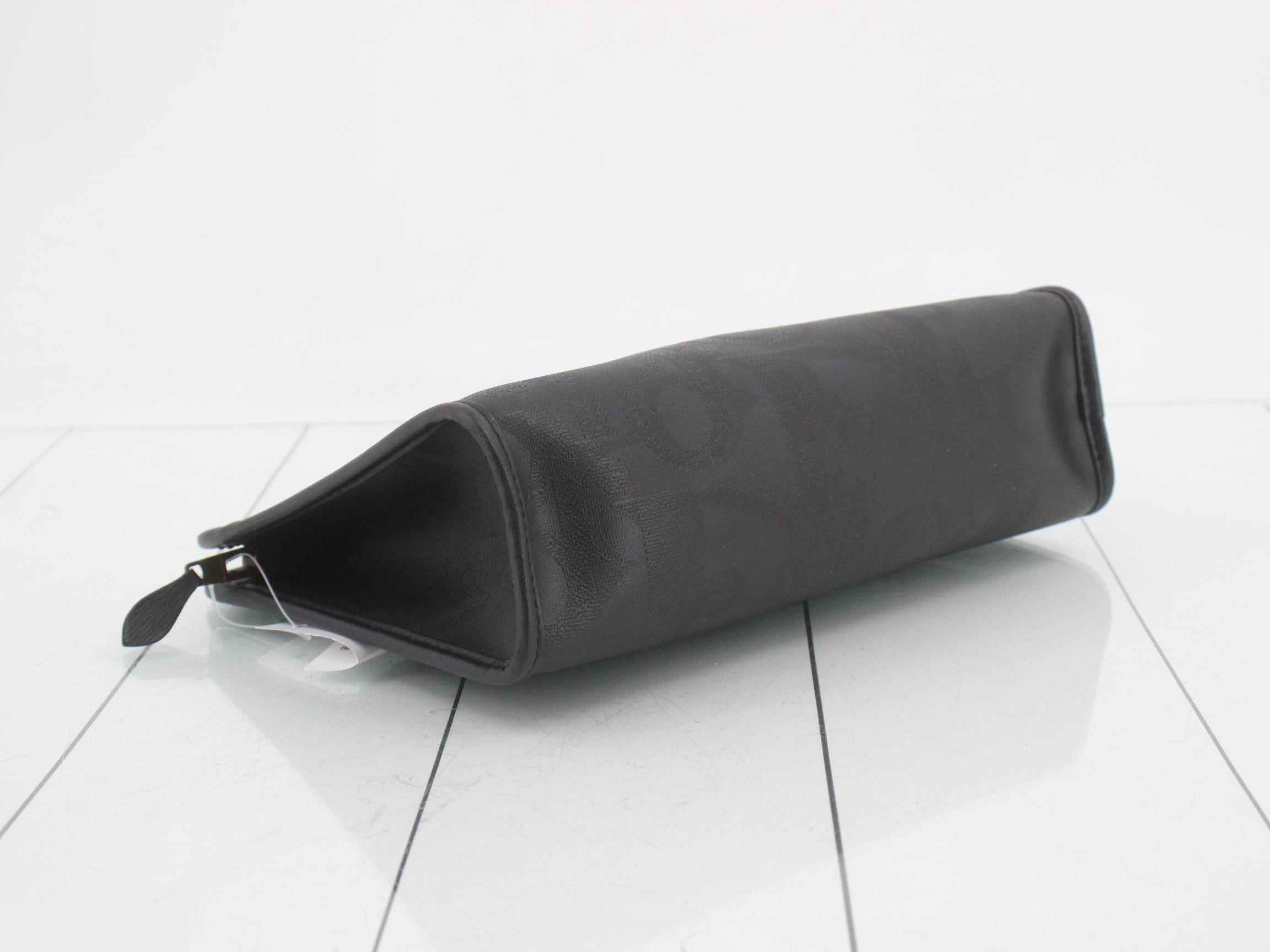 clutch bag, black, PVC — view 5