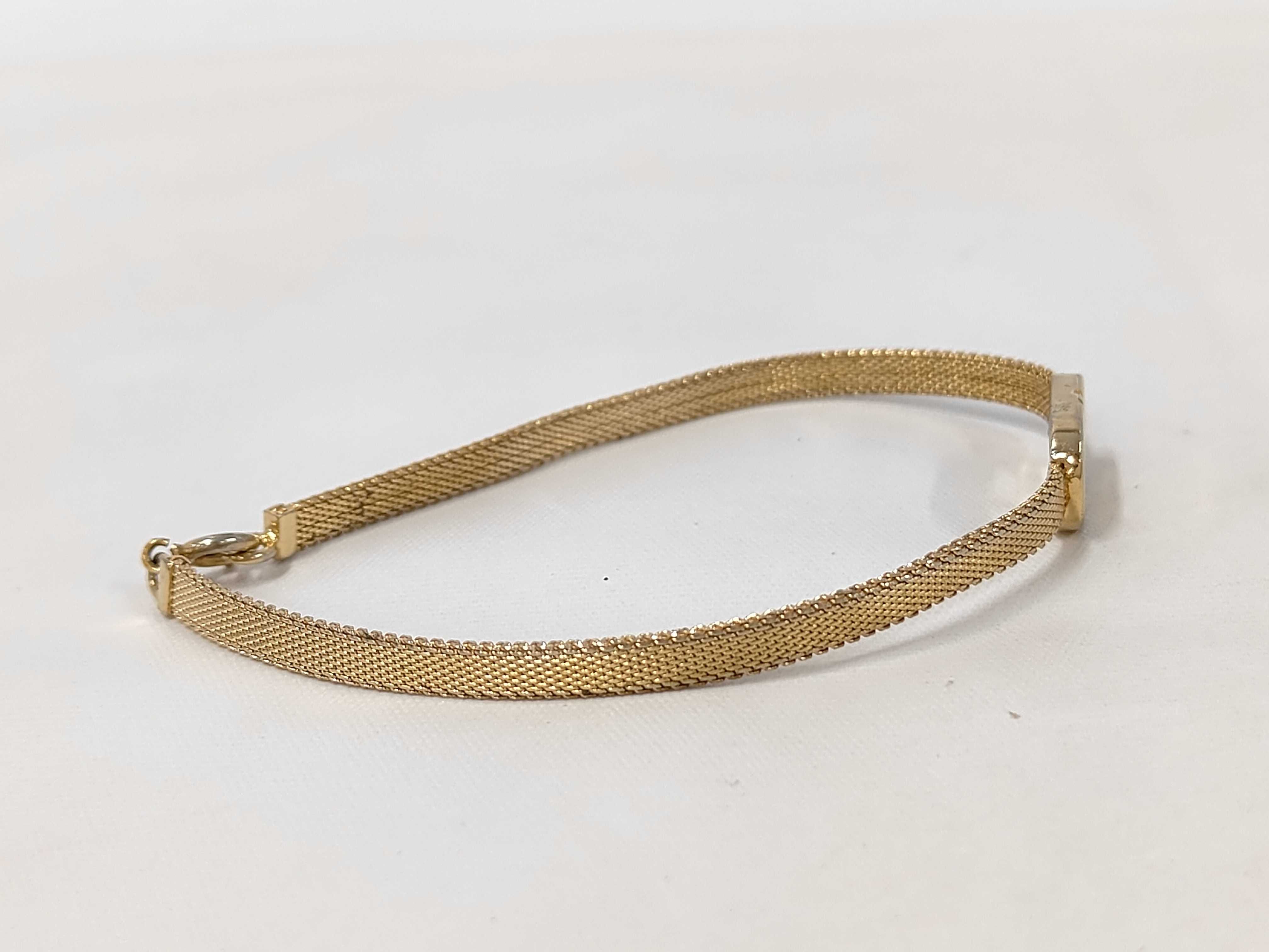 CD Logo Gold Bracelet Bangle — view 3