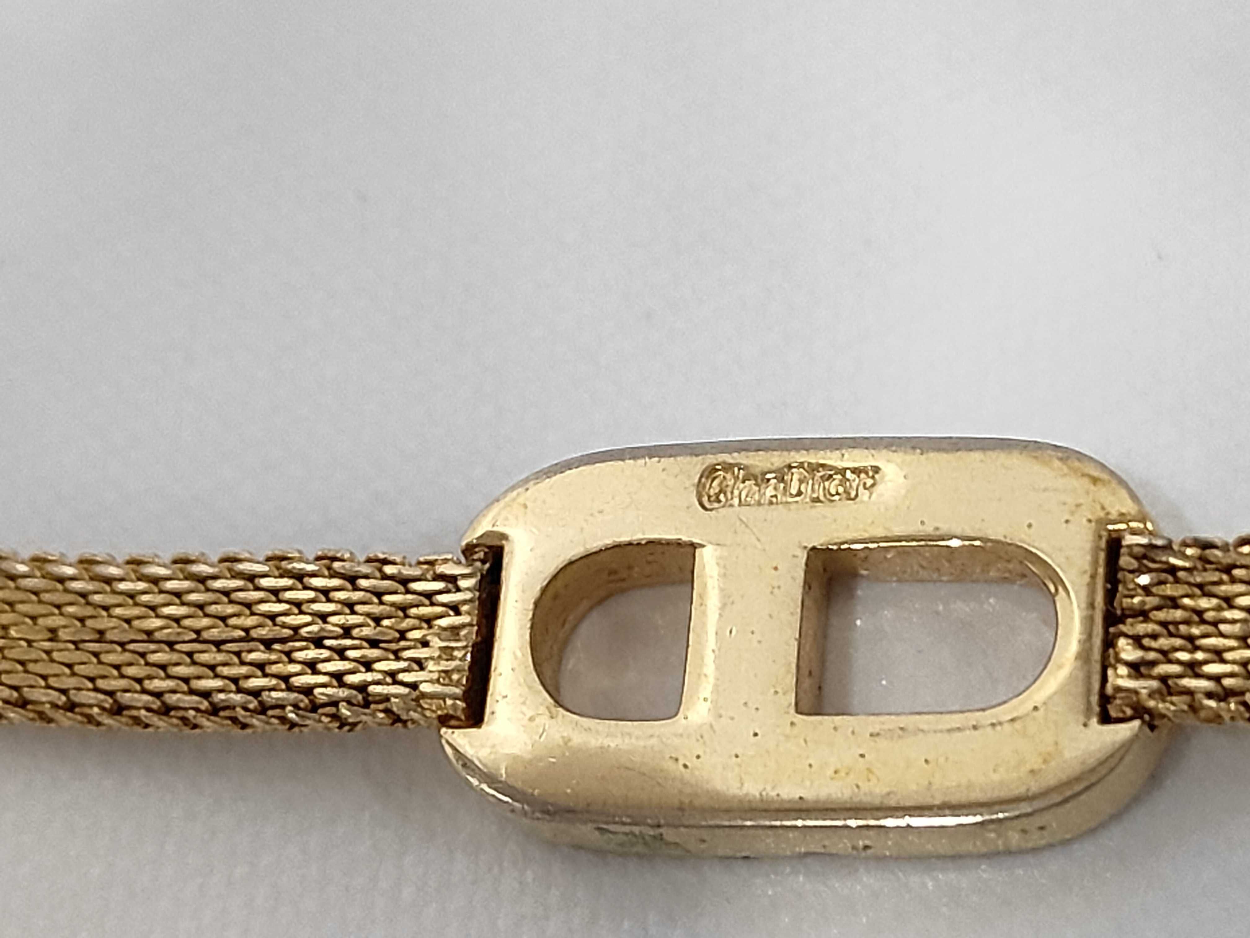 CD Logo Gold Bracelet Bangle — view 5