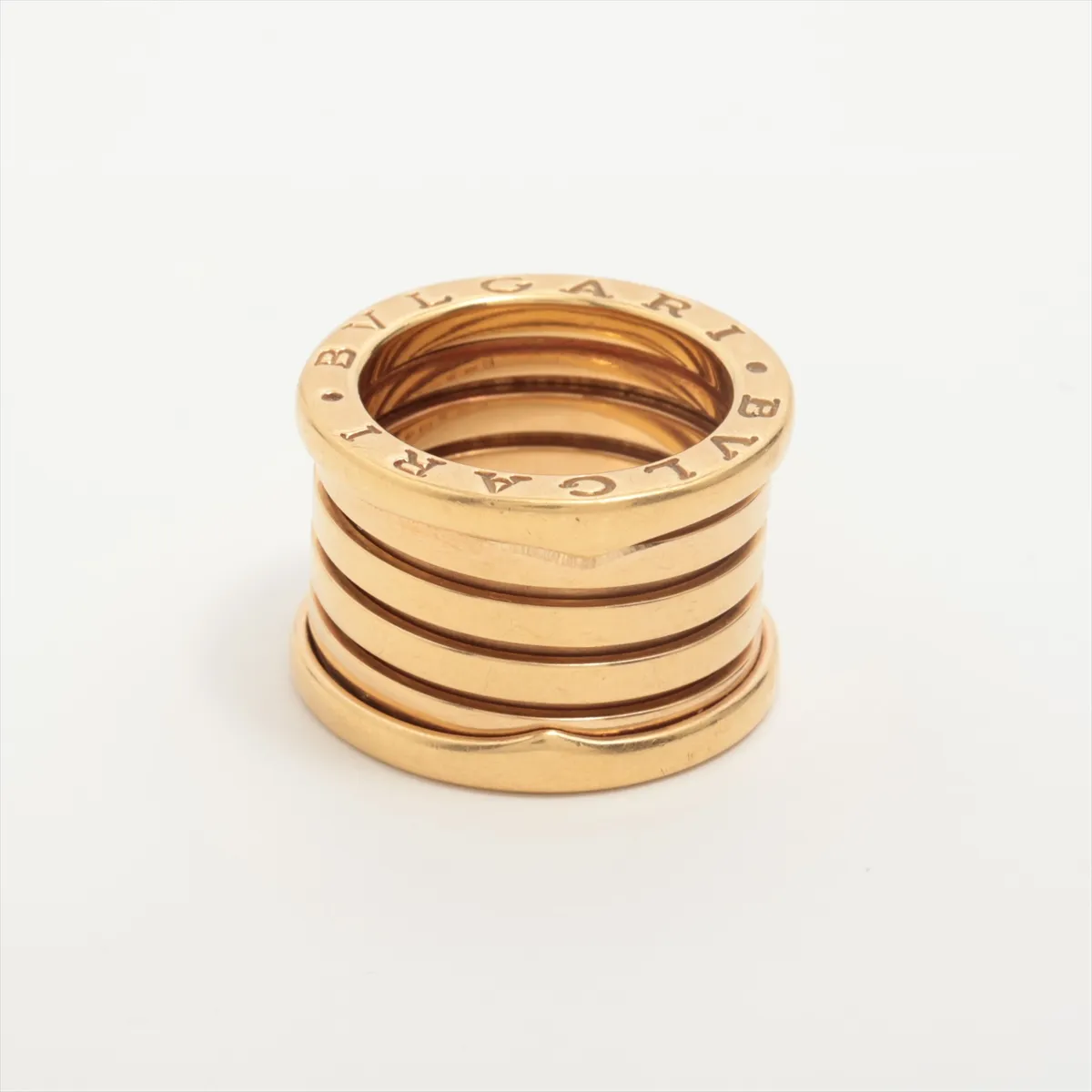 B.zero1 ring, 750 (yellow gold), 14.4g, 50, spring loose. — view 2