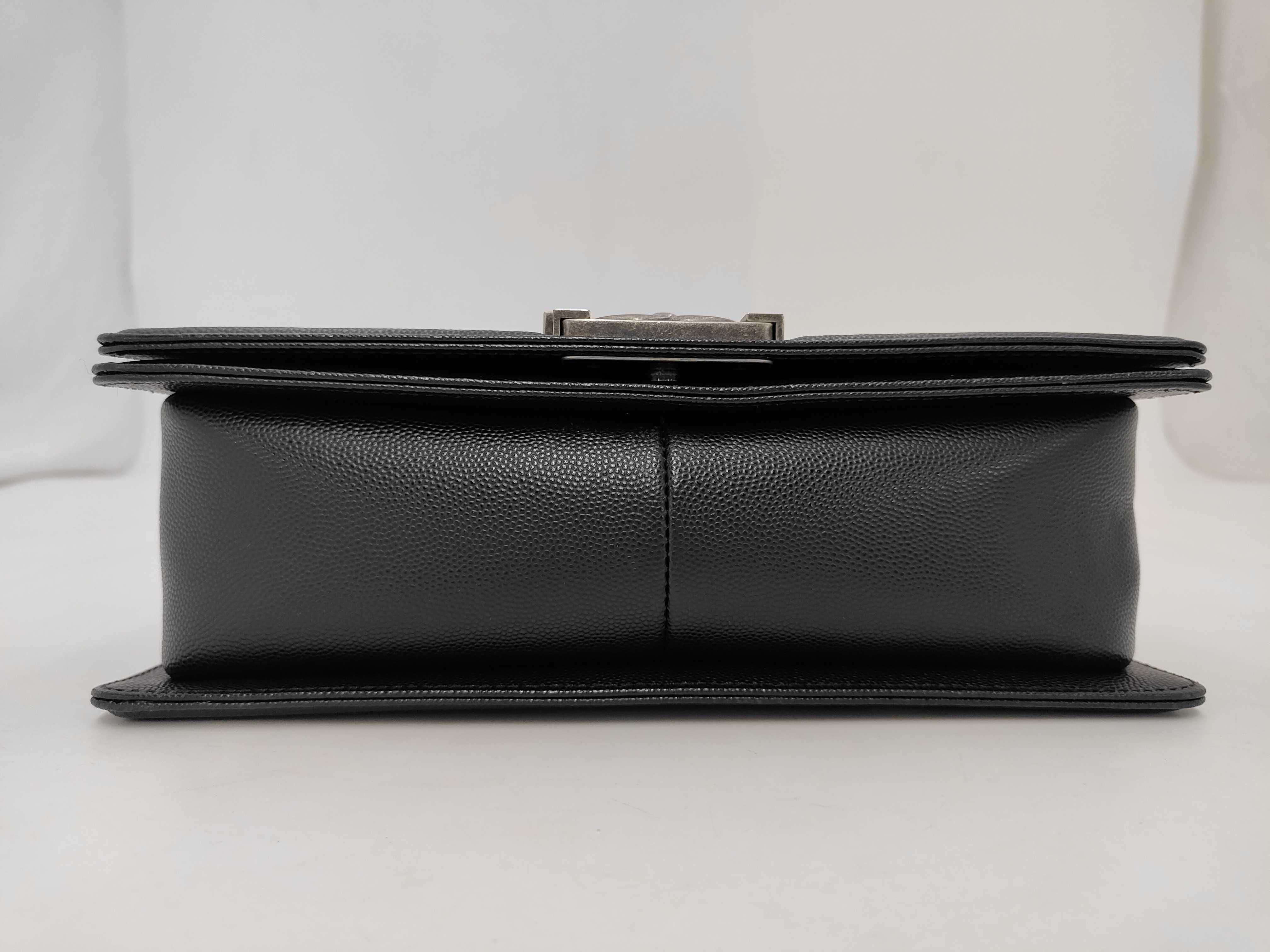 Boy Chanel Caviar Matelassé Shoulder Bag — view 3