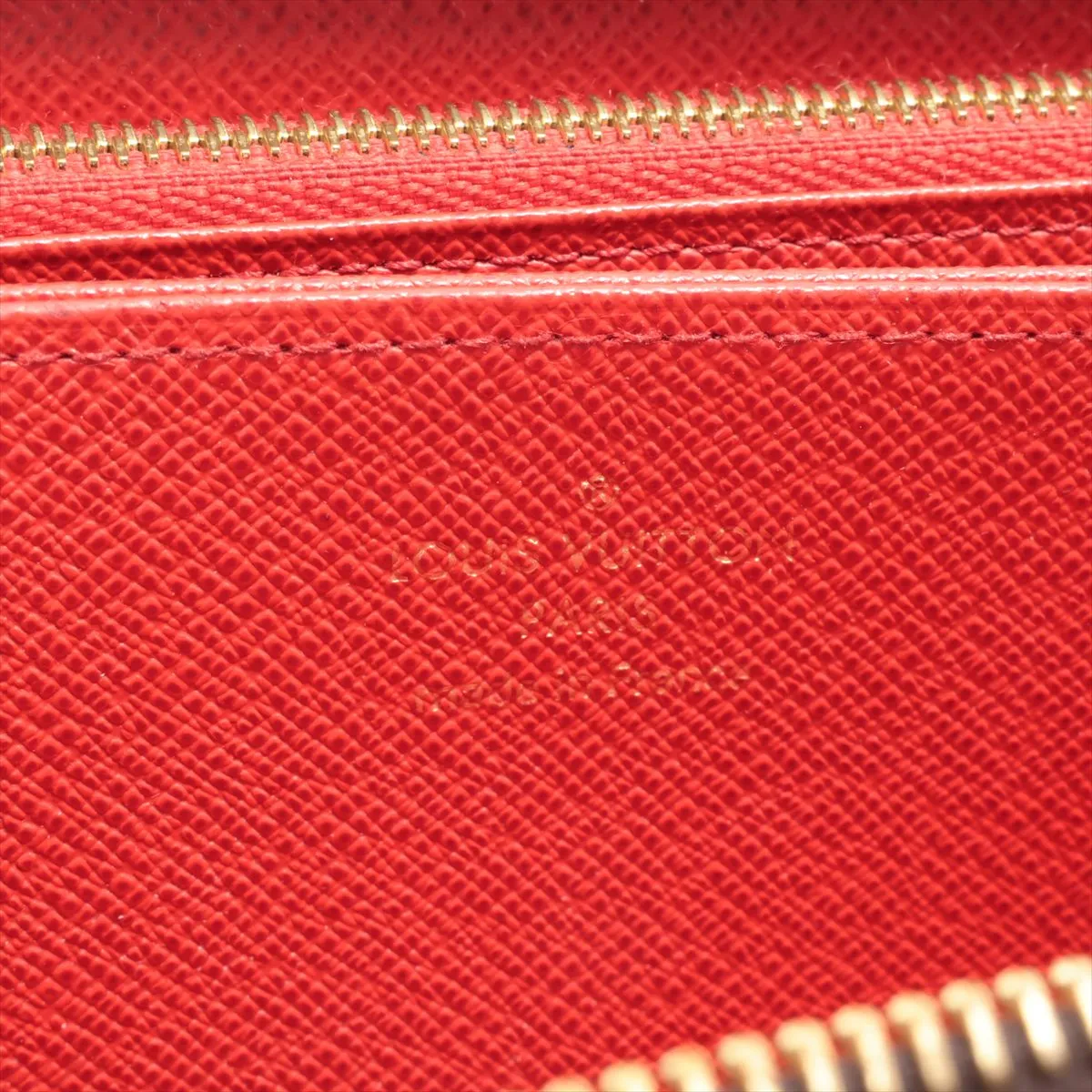 Monogram Zippy Wallet M41896 Coquelicot Round Zip Wallet RFID Reactive — view 11