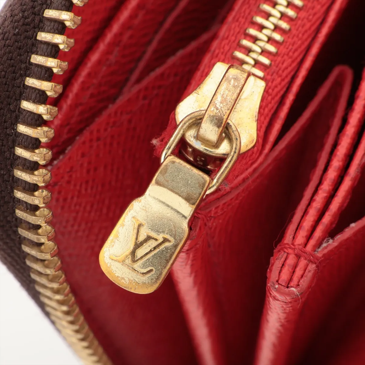 Monogram Zippy Wallet M41896 Coquelicot Round Zip Wallet RFID Reactive — view 12