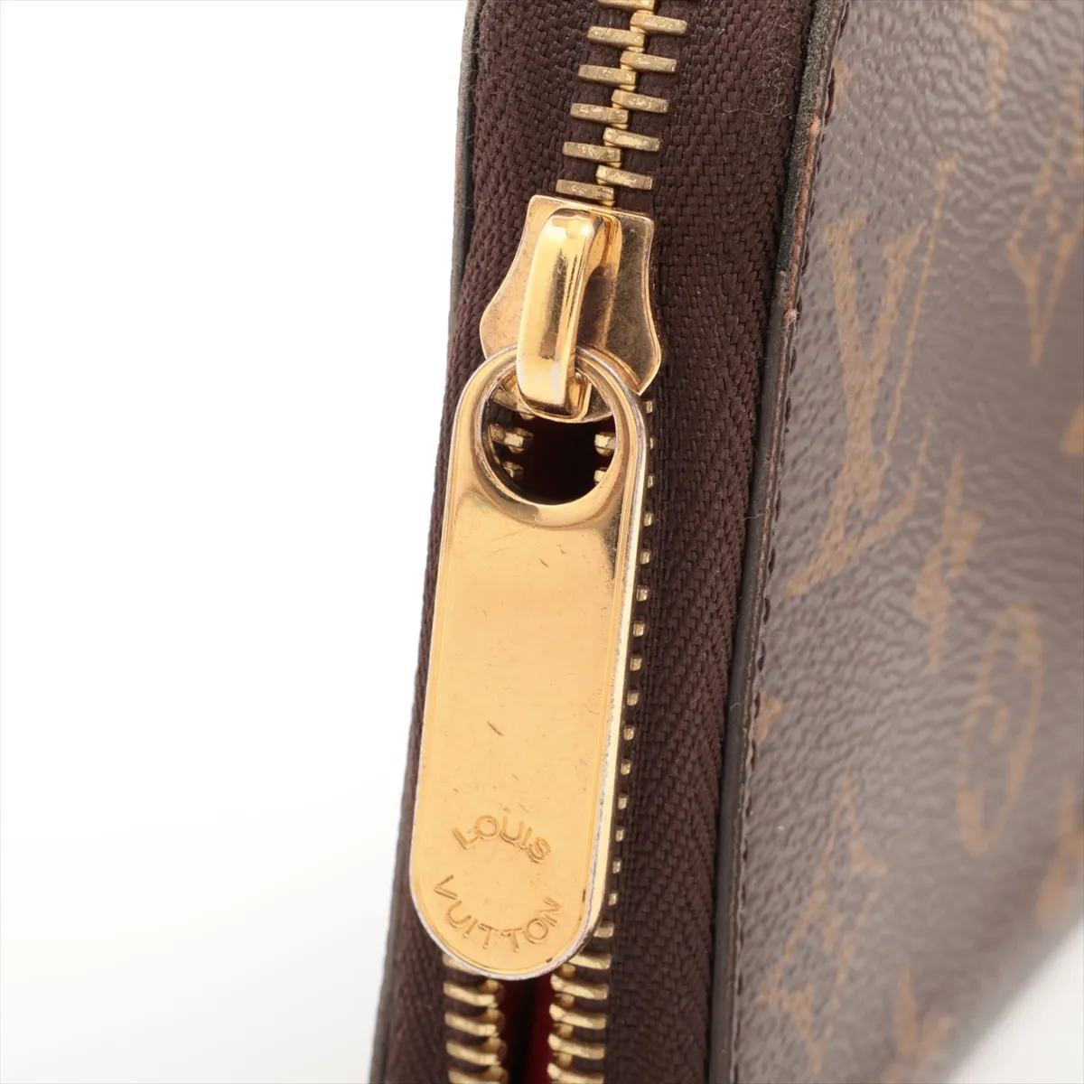Monogram Zippy Wallet M41896 Coquelicot Round Zip Wallet RFID Reactive — view 13