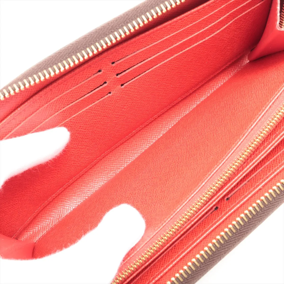 Monogram Zippy Wallet M41896 Coquelicot Round Zip Wallet RFID Reactive — view 5