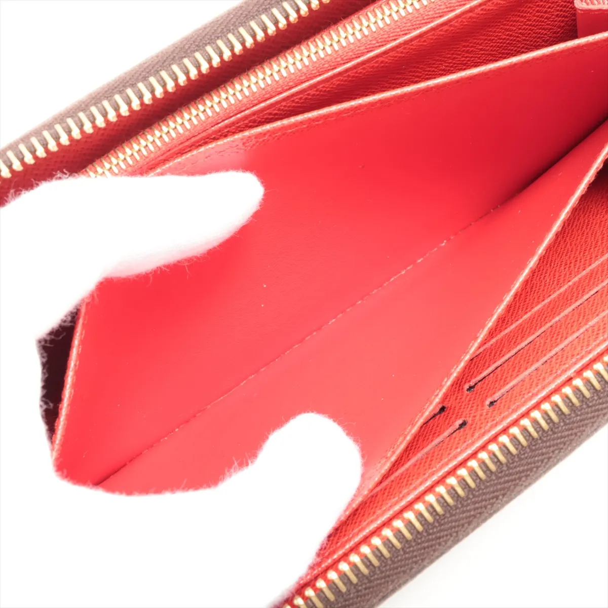 Monogram Zippy Wallet M41896 Coquelicot Round Zip Wallet RFID Reactive — view 7