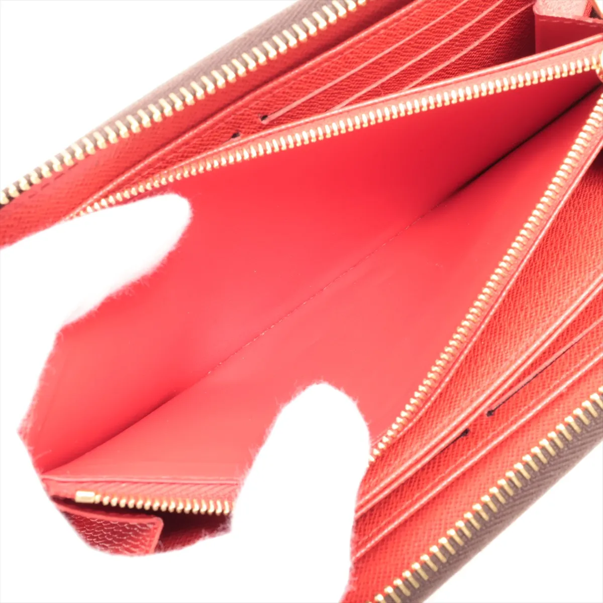 Monogram Zippy Wallet M41896 Coquelicot Round Zip Wallet RFID Reactive — view 10