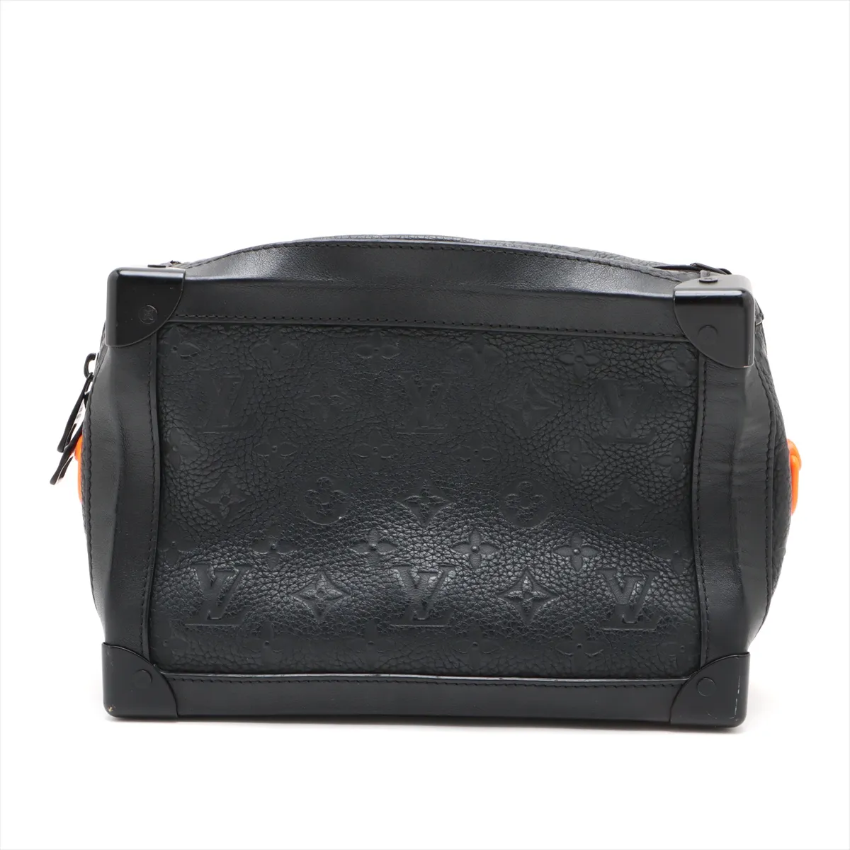 Taurillon Monogram Soft Trunk M53288 Black RFID Reactive — view 2