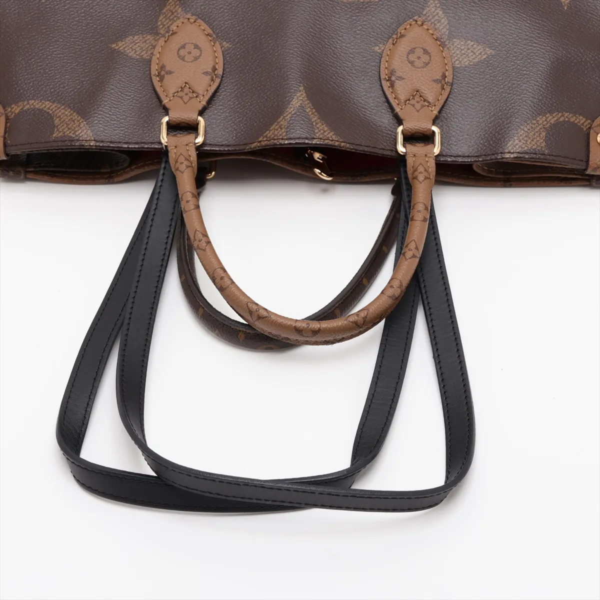 Giant Monogram Reverse OnTheGo MM M45321 Brown (RFID detected) — view 5