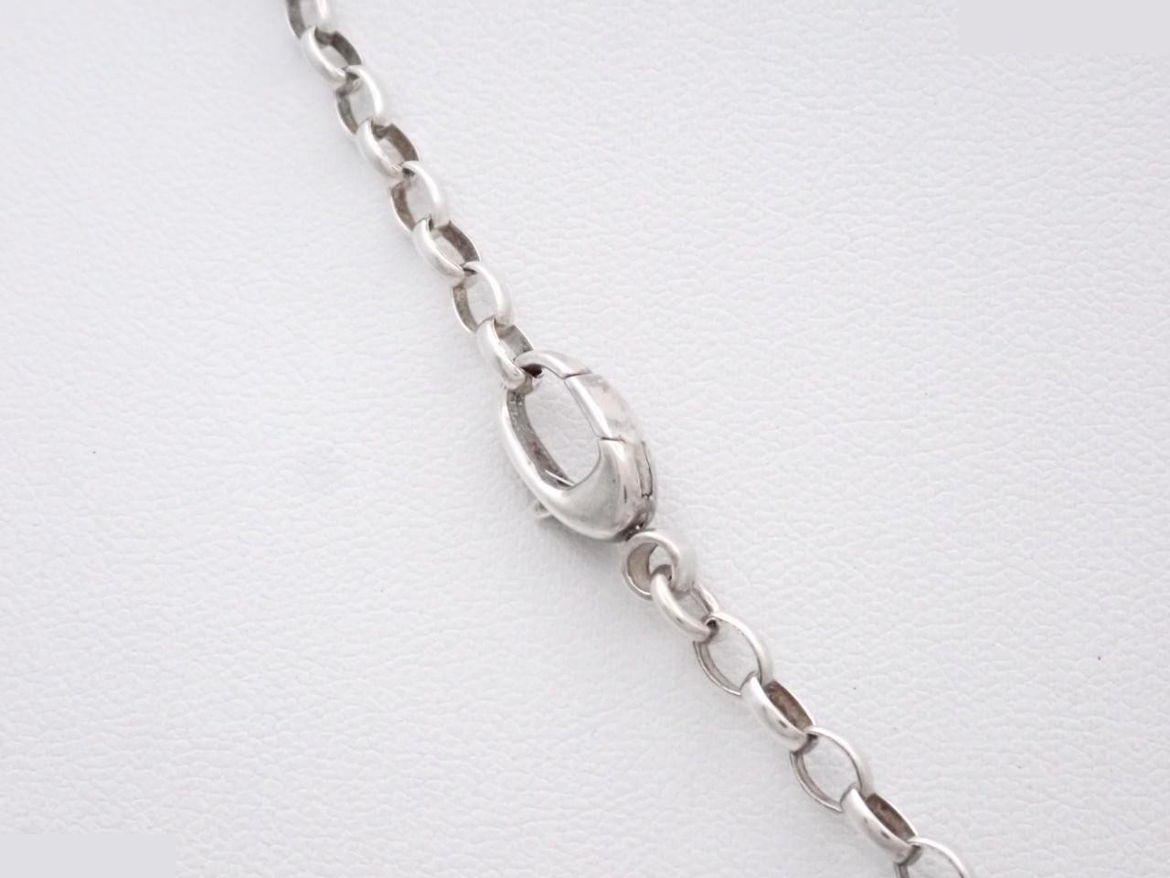 necklace, 925 sterling silver, 14.5g, Interlocking G — view 2