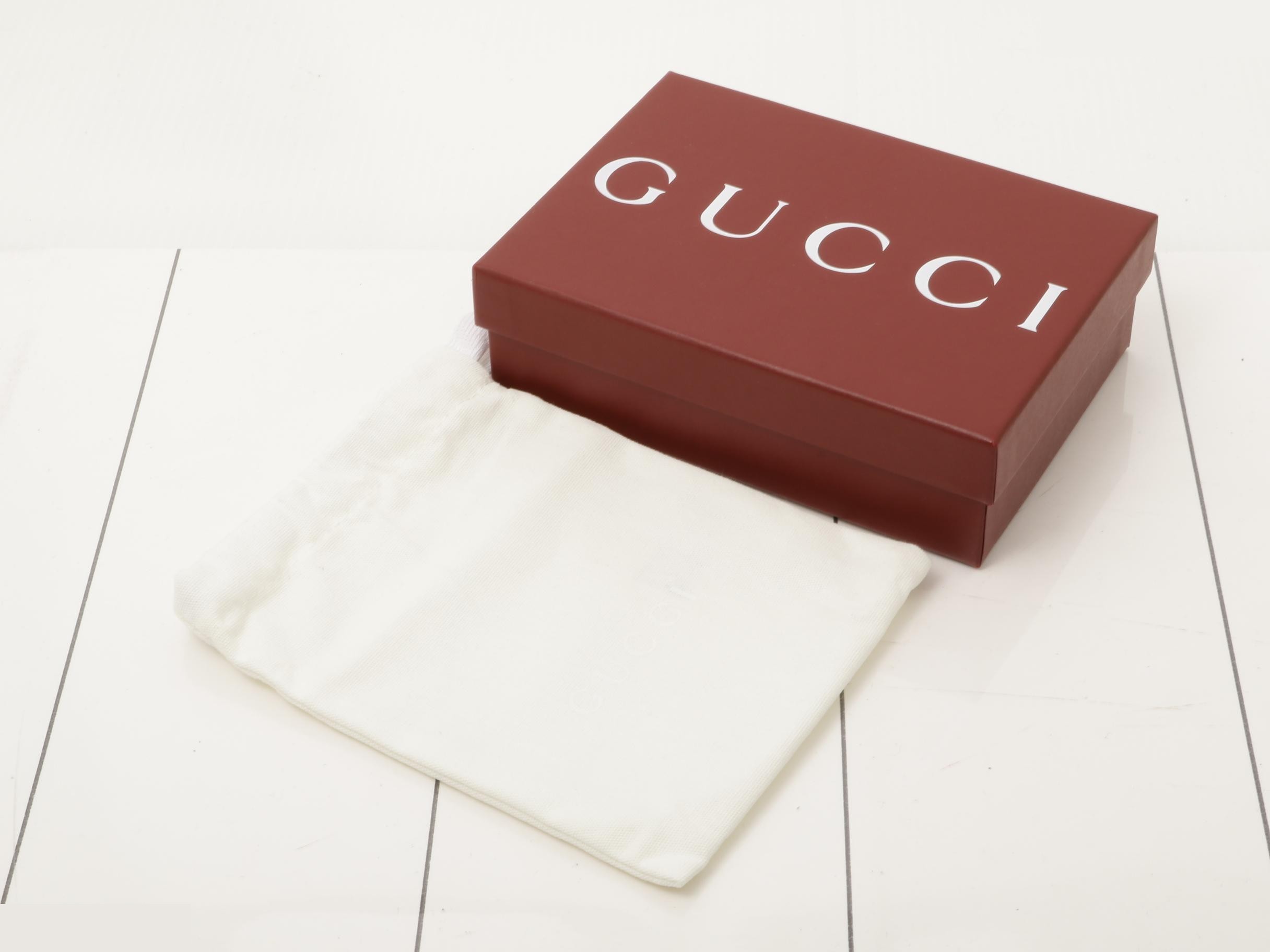 Double G Bicolor Card Case Wallet - Retail Price ¥69,850 — view 5