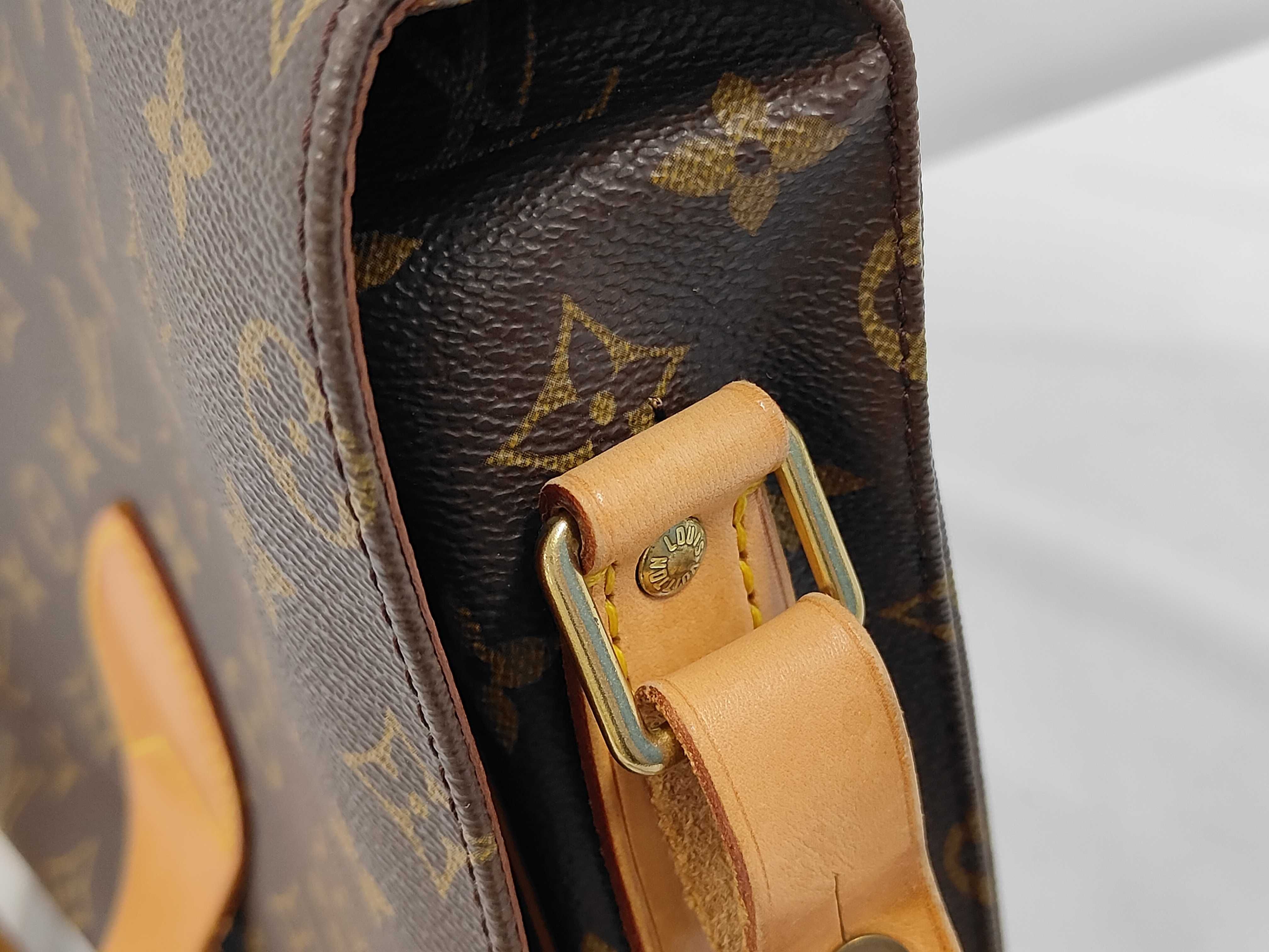 Monogram Cartouchiere Shoulder Bag — view 6