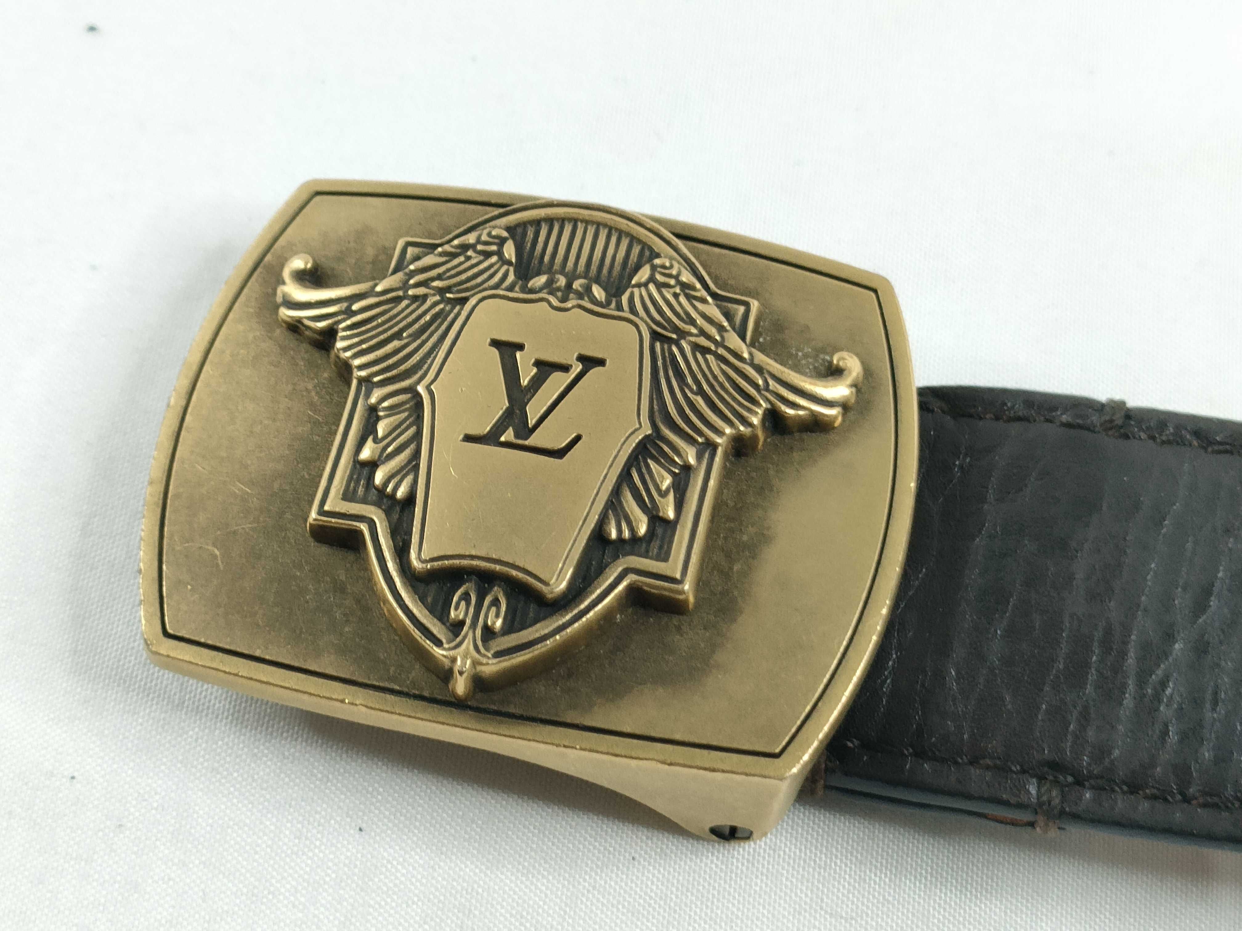 Belt Leather Logo Buckle Belt — view 3