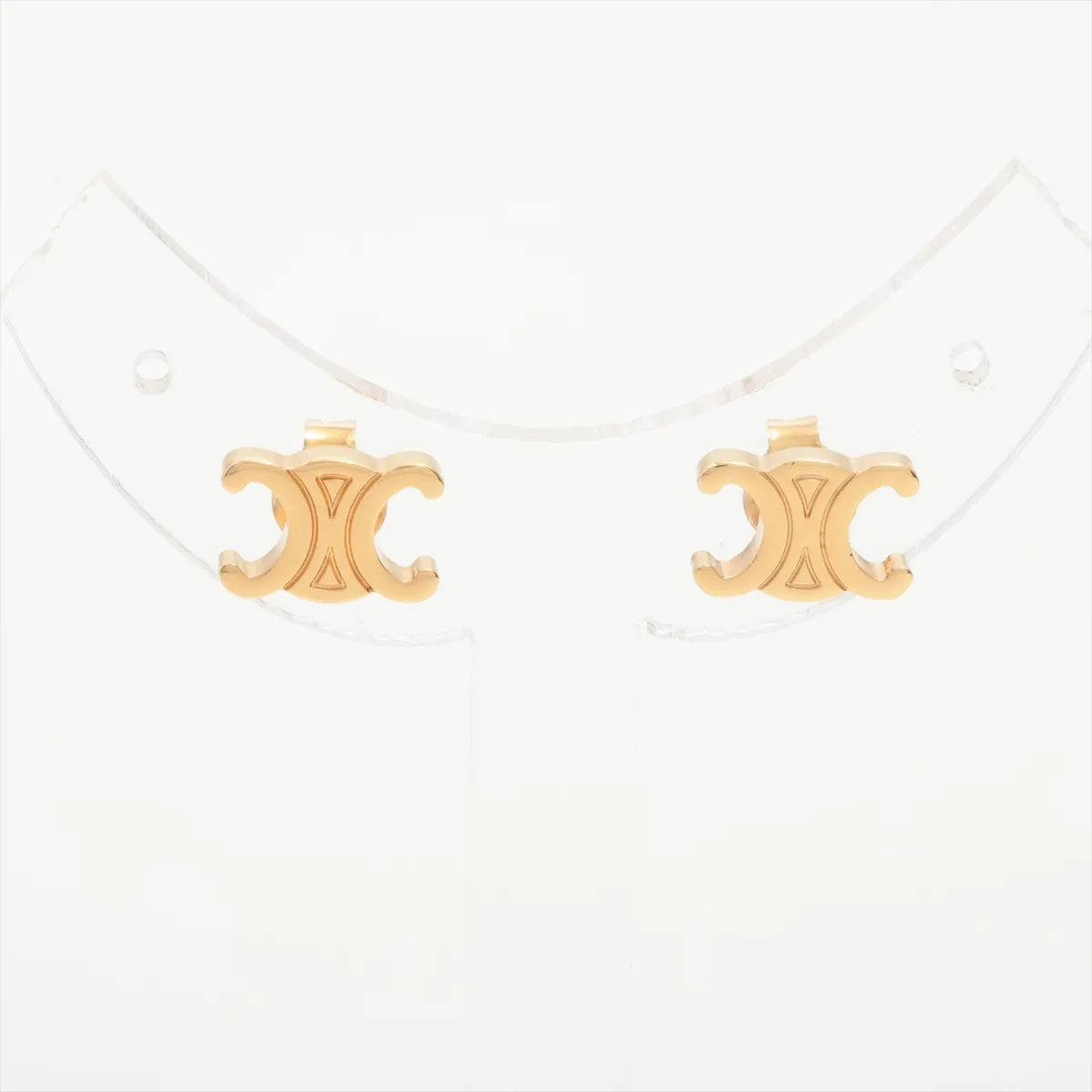 Triomphe UTT4274 Earrings (Pair) GP Gold. Shows signs of wear including