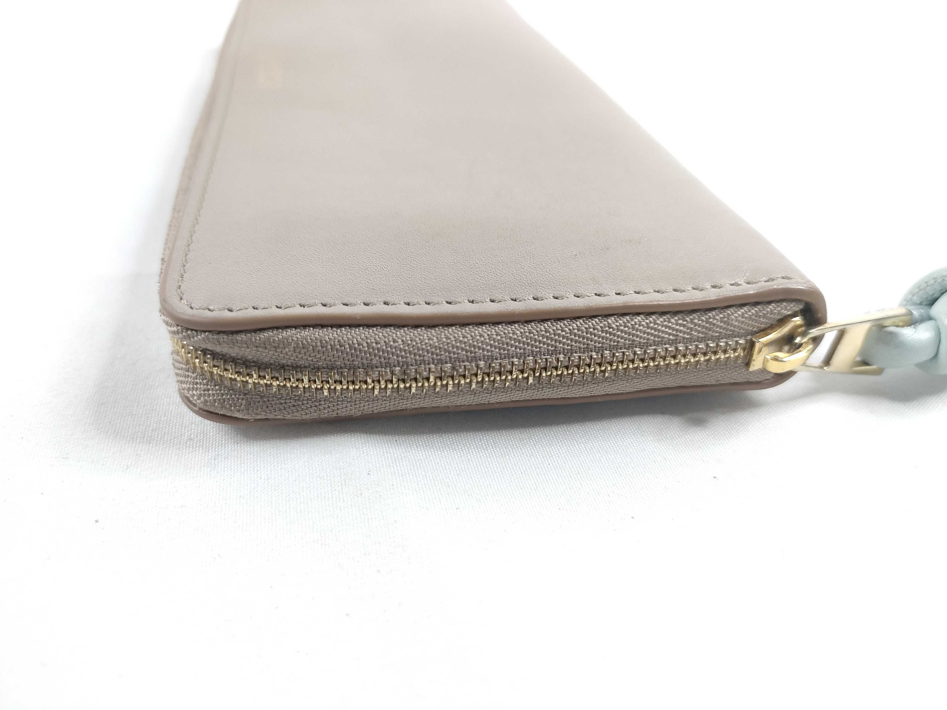 Knot Women's Long Wallet, Beige, S000545 — view 5
