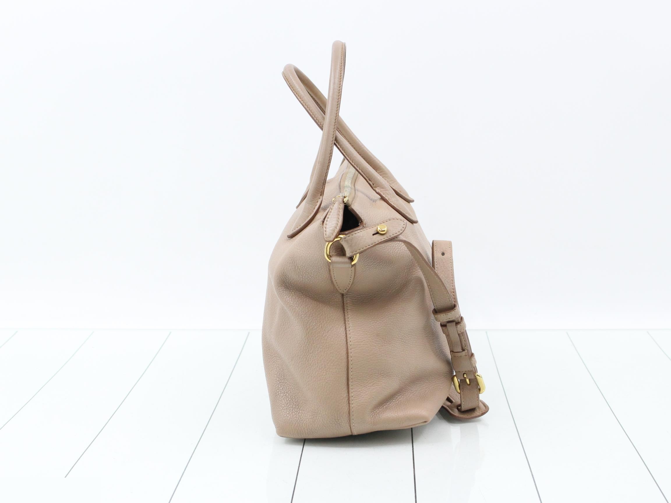 Leather Logo 2-Way Shoulder/Handbag — view 4