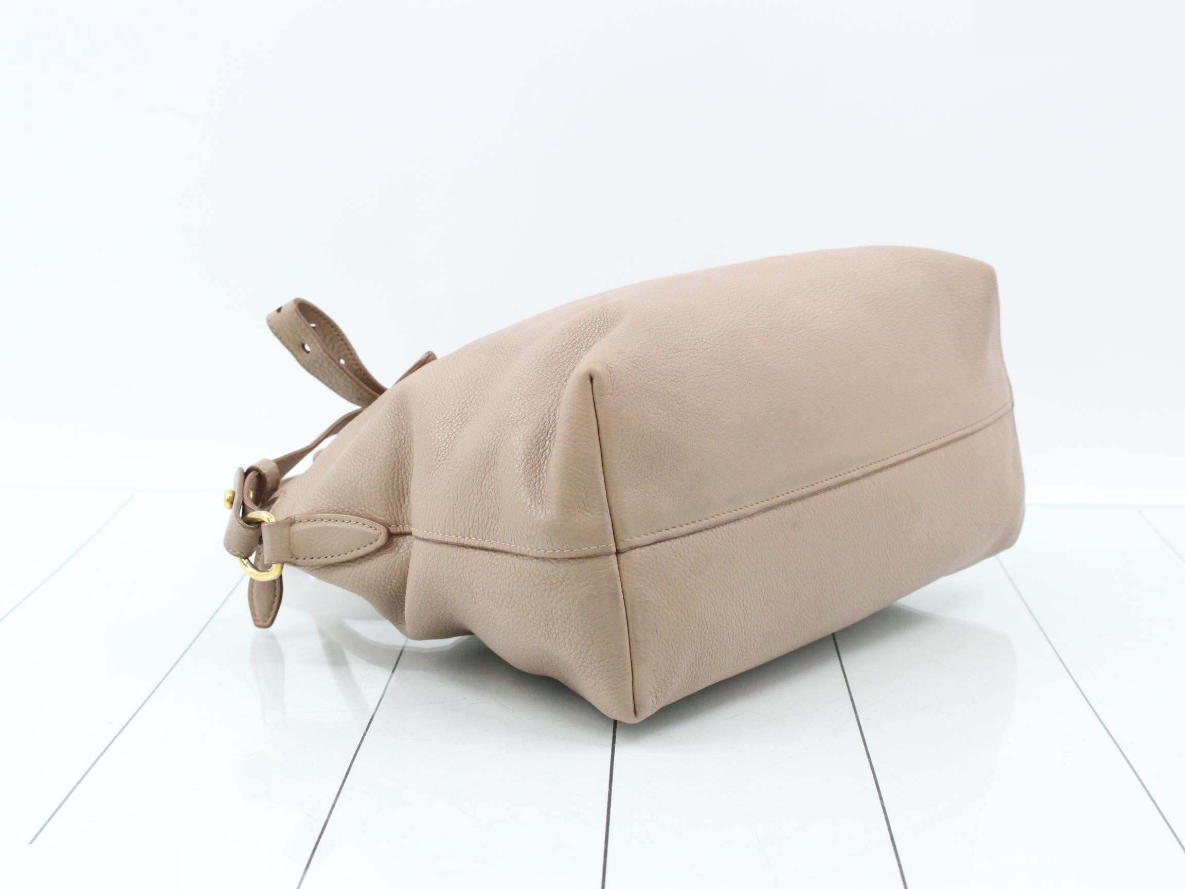 Leather Logo 2-Way Shoulder/Handbag — view 5