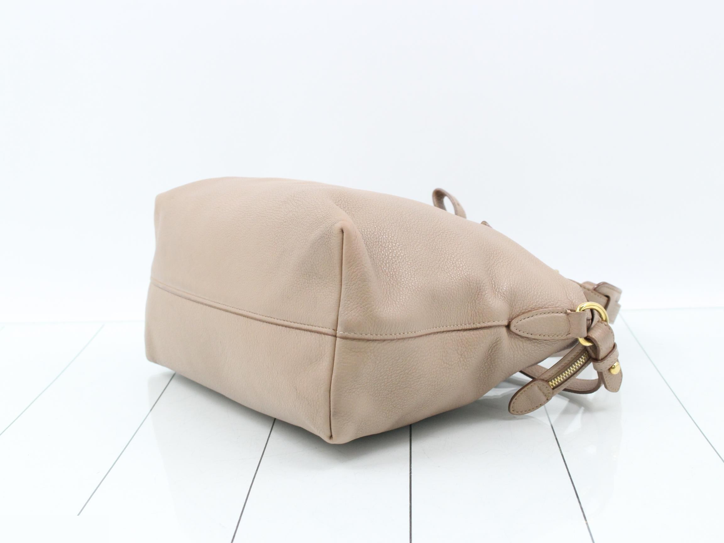 Leather Logo 2-Way Shoulder/Handbag — view 6