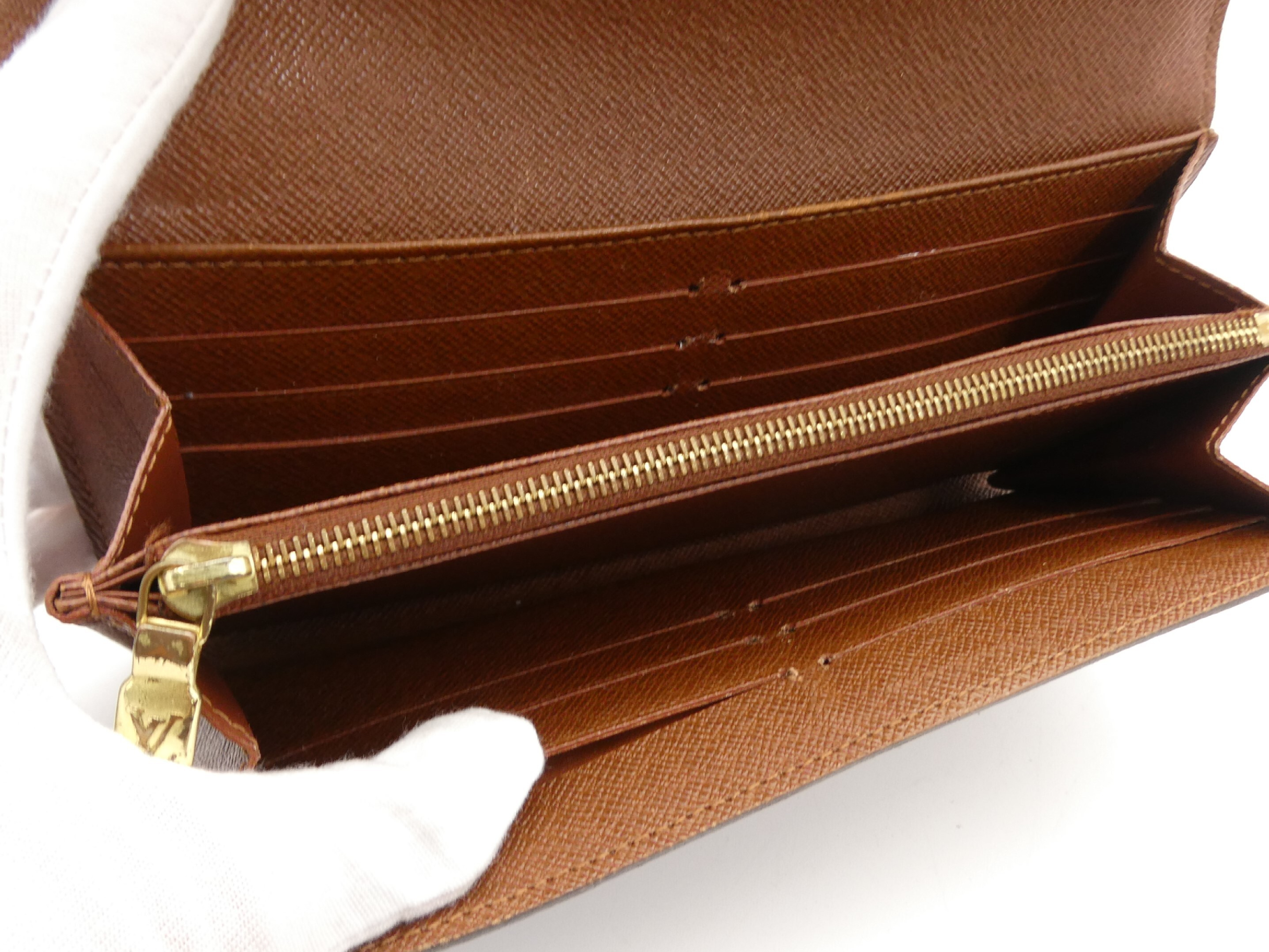 Monogram Portefeuille Sarah Wallet — view 6