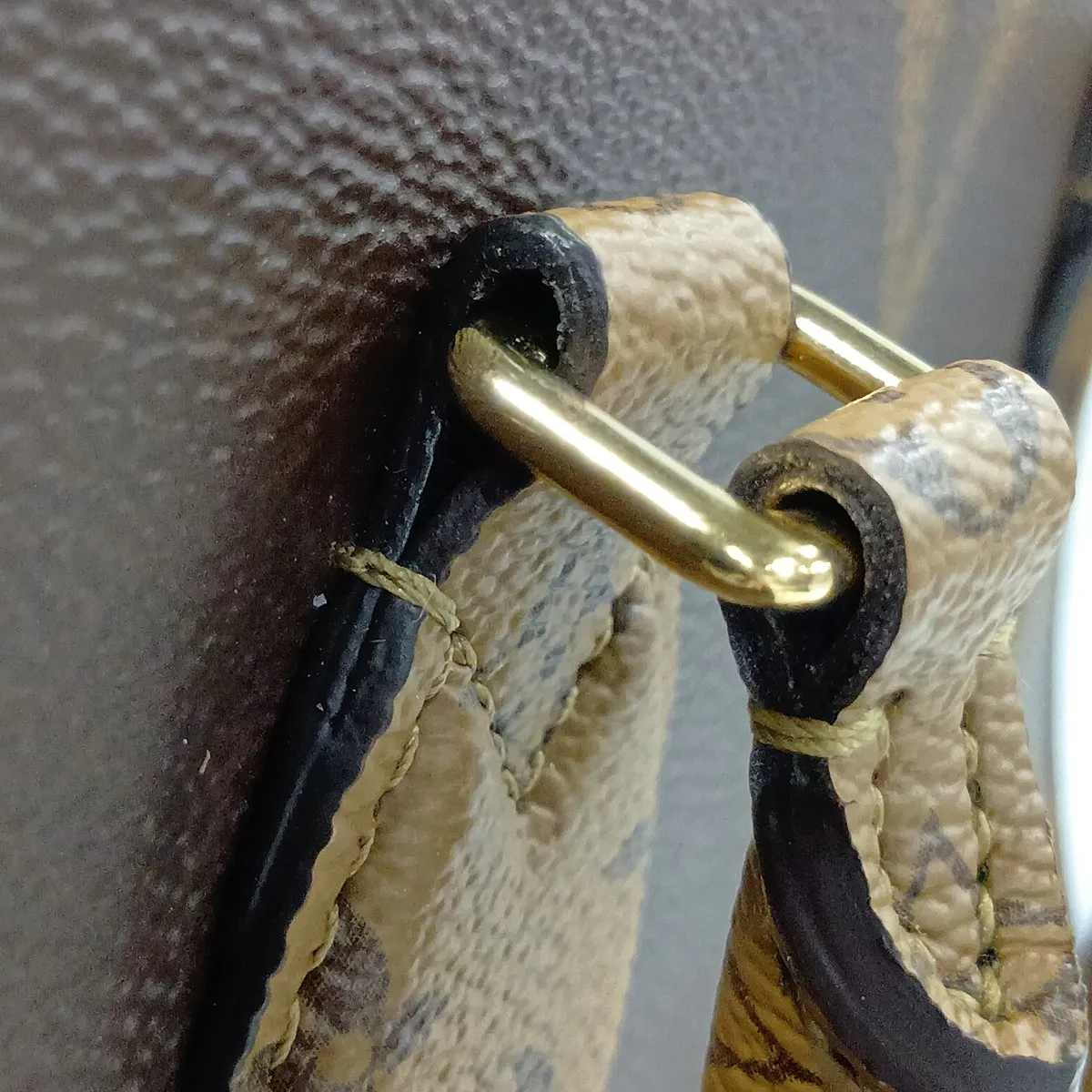 Giant Monogram Reverse OnTheGo MM M45321 Brown (RFID detected) — view 15