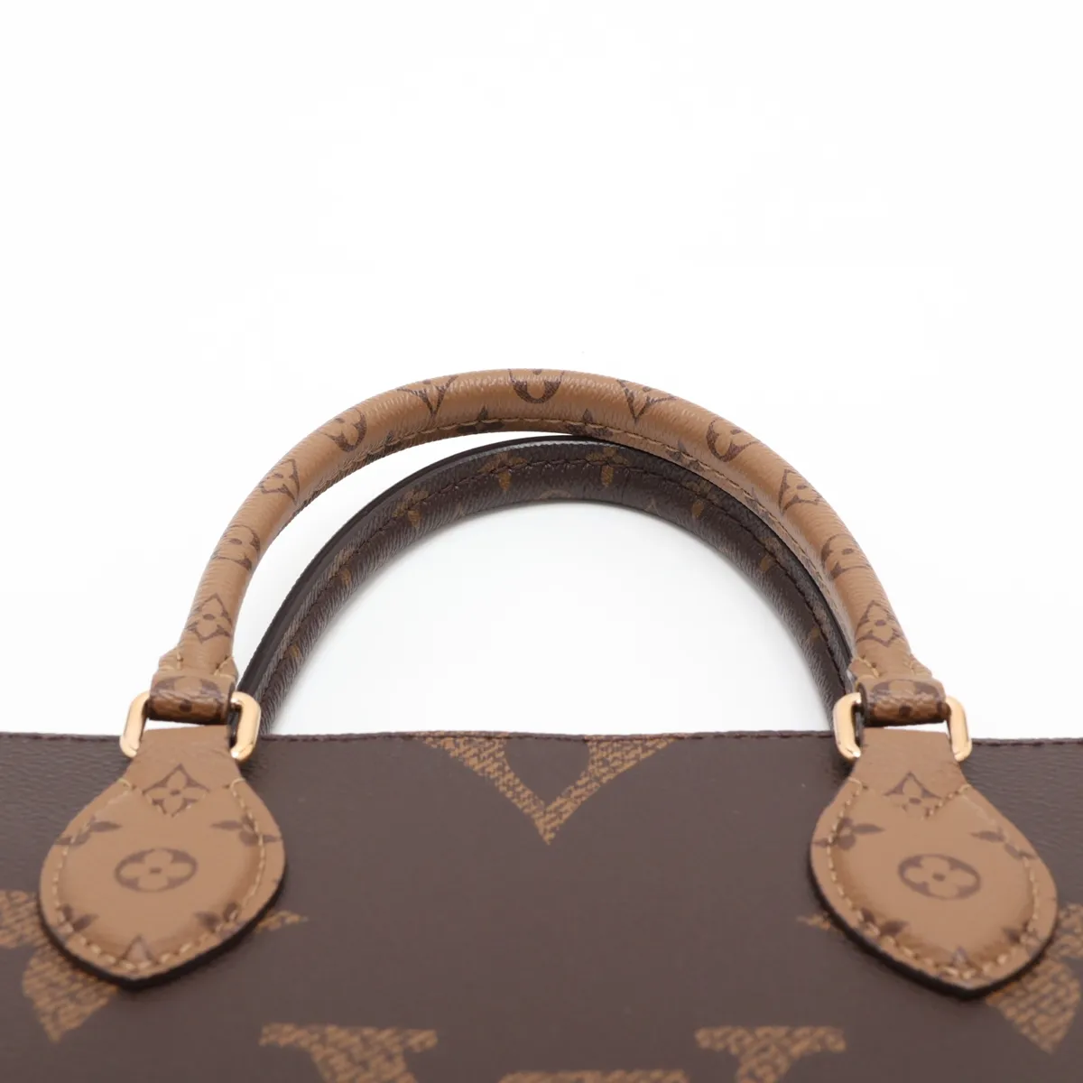 Giant Monogram Reverse OnTheGo MM M45321 Brown (RFID detected) — view 8