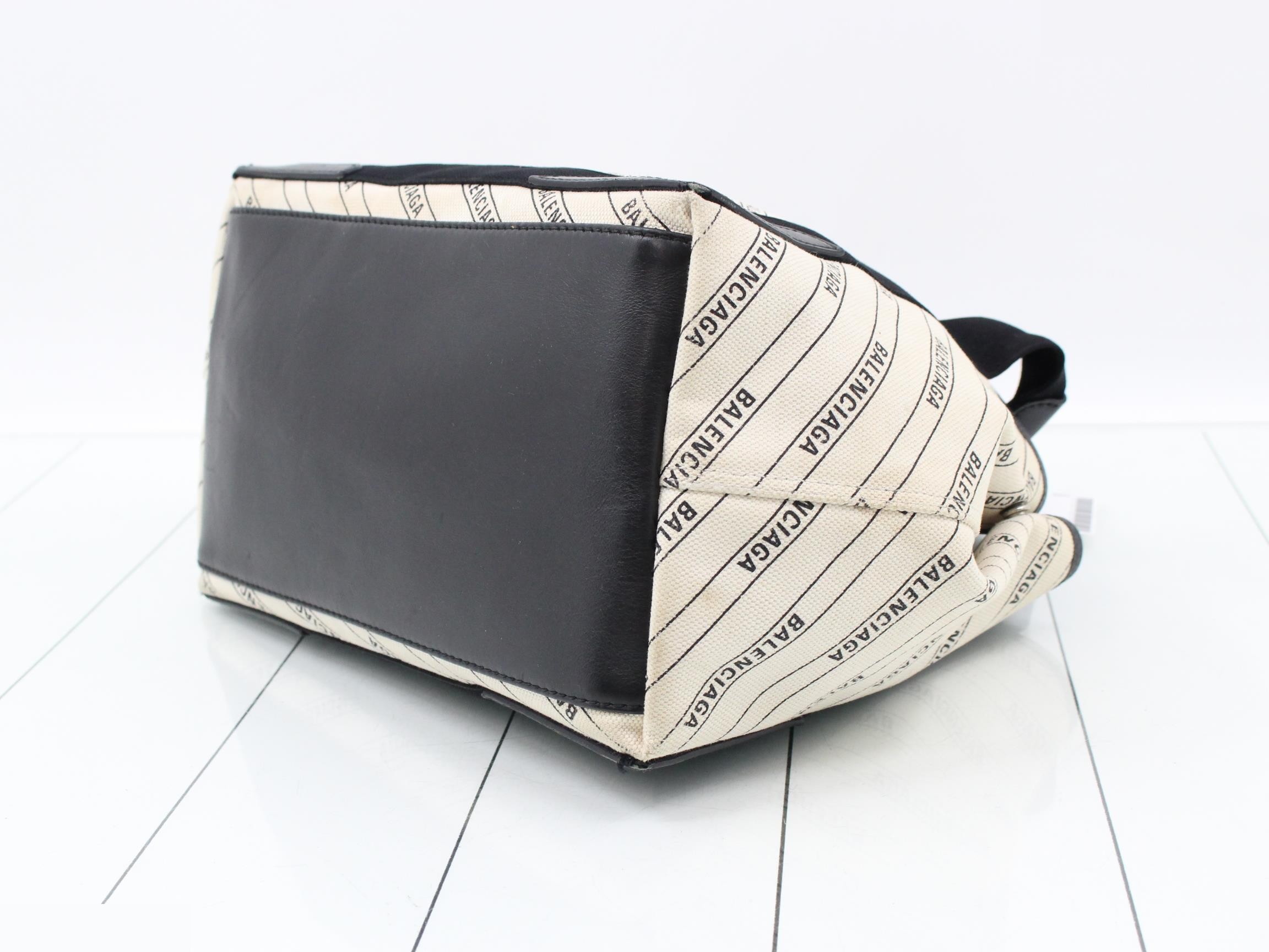 Navy Cabas with pouch — view 6