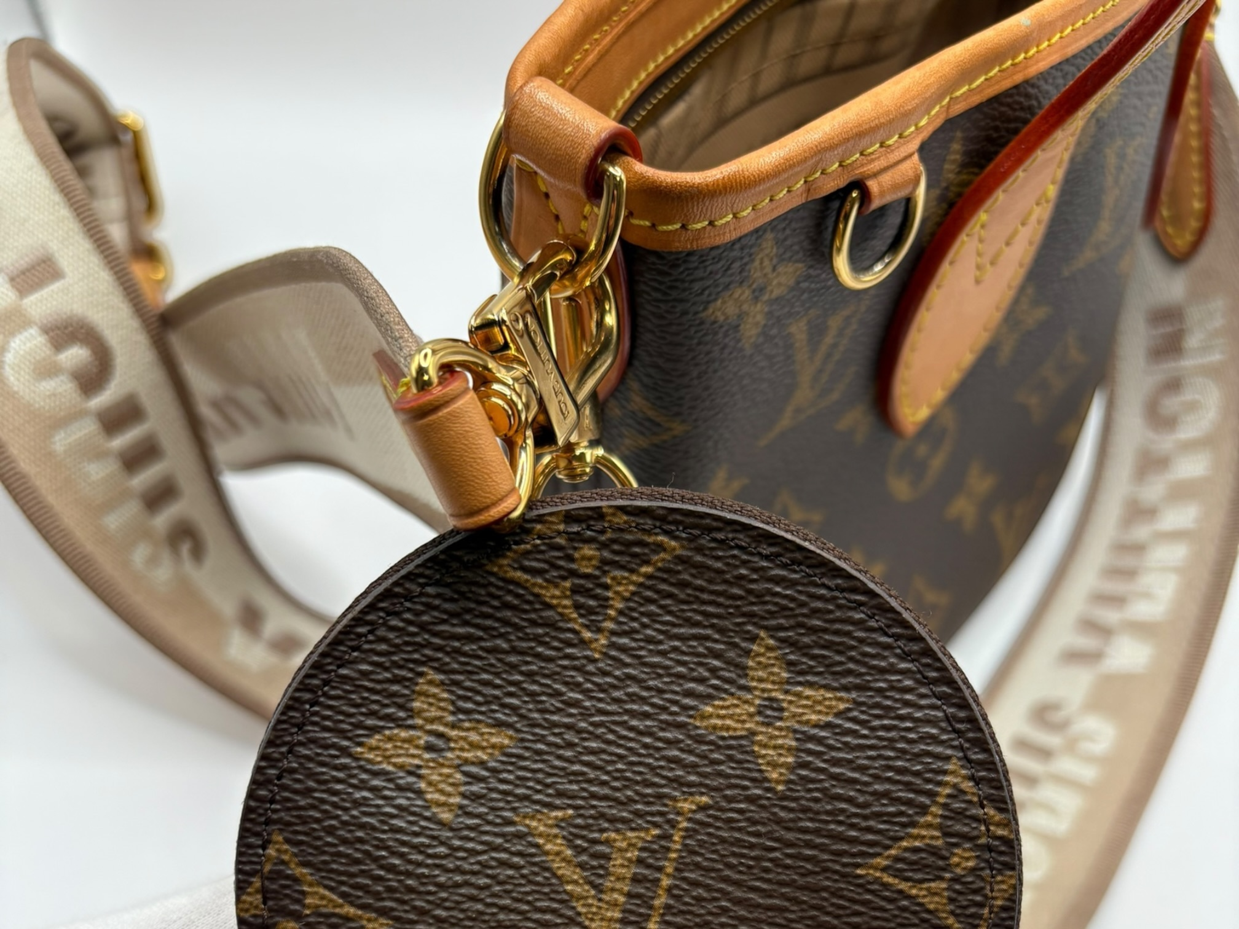 Monogram Neverfull BB M46705 Brown Shoulder Bag (RFID detected) — view 11