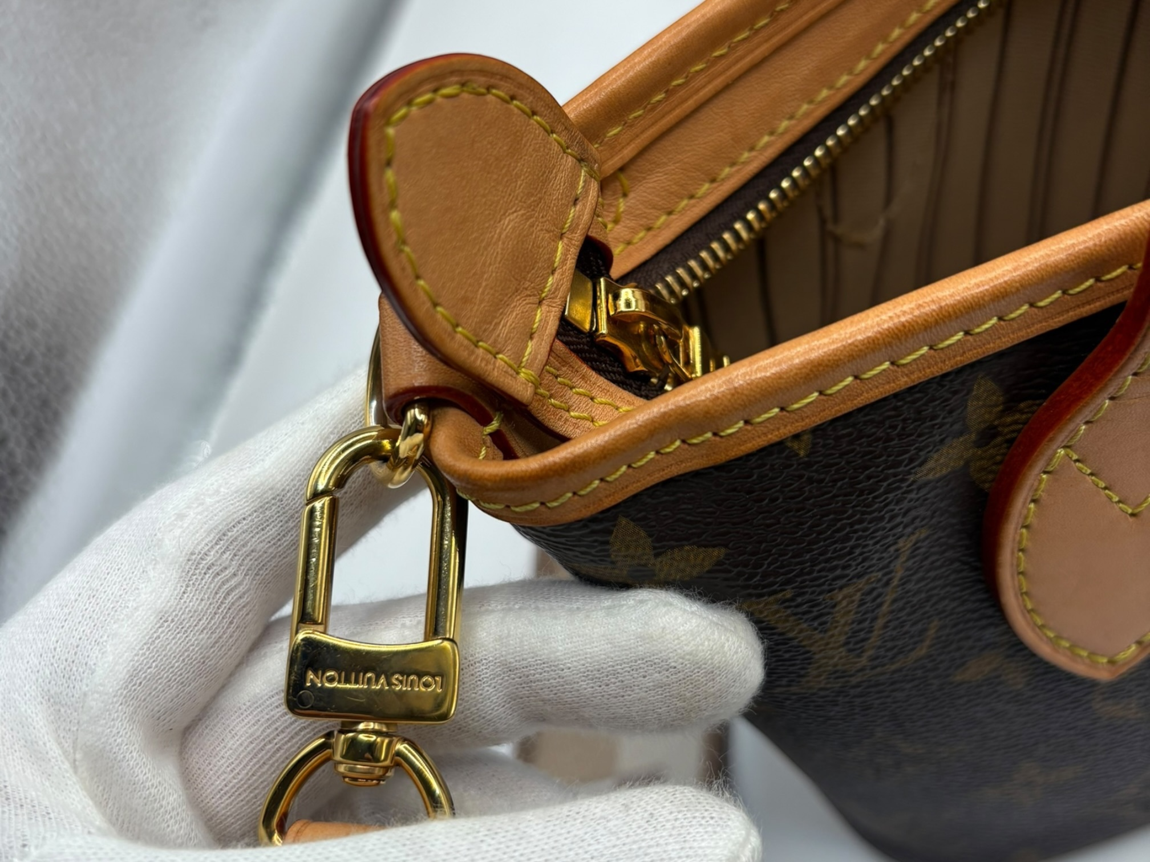 Monogram Neverfull BB M46705 Brown Shoulder Bag (RFID detected) — view 8