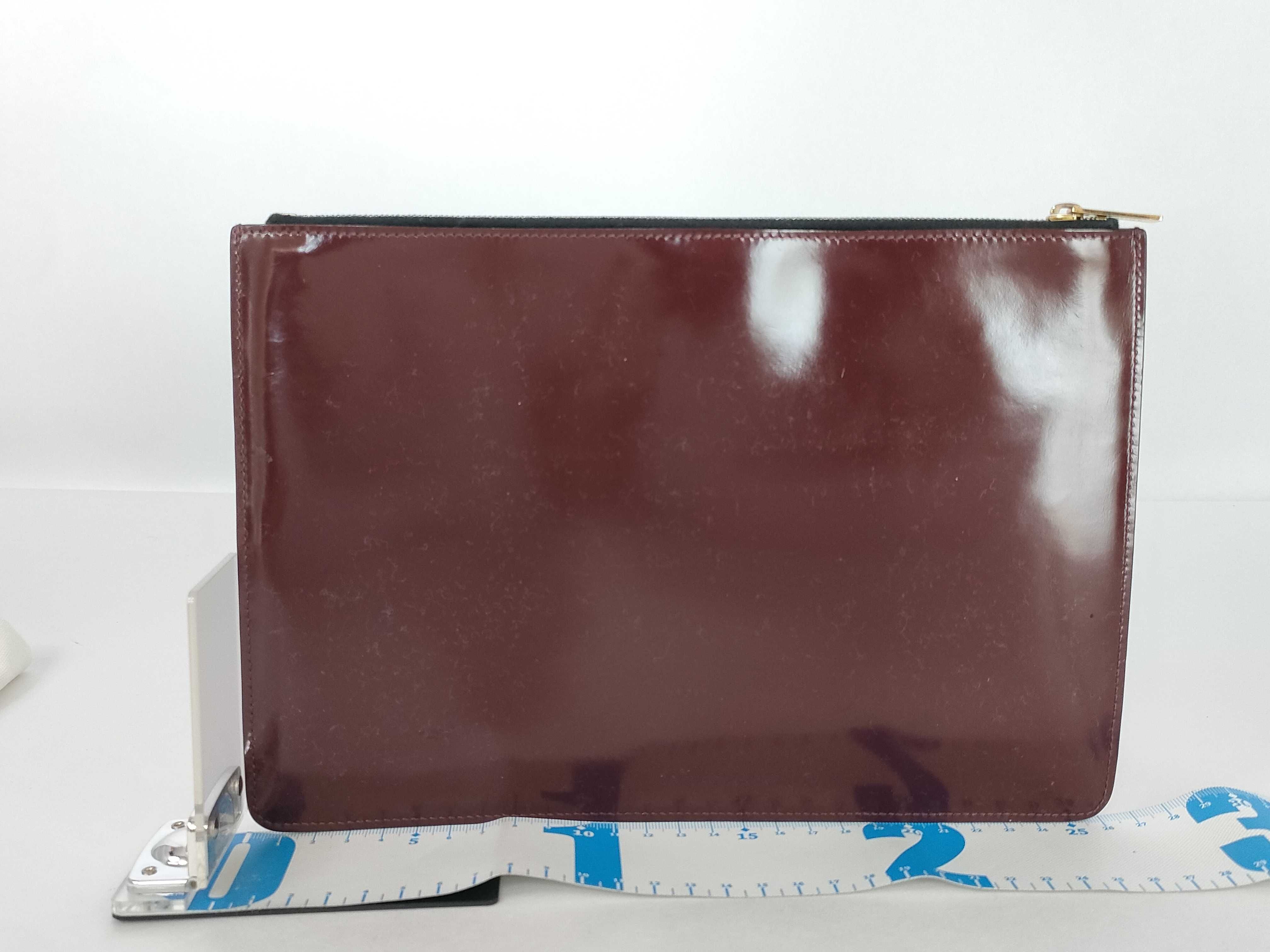 Phoebe Philo Leather Mini Zipper Clutch Bag — view 2