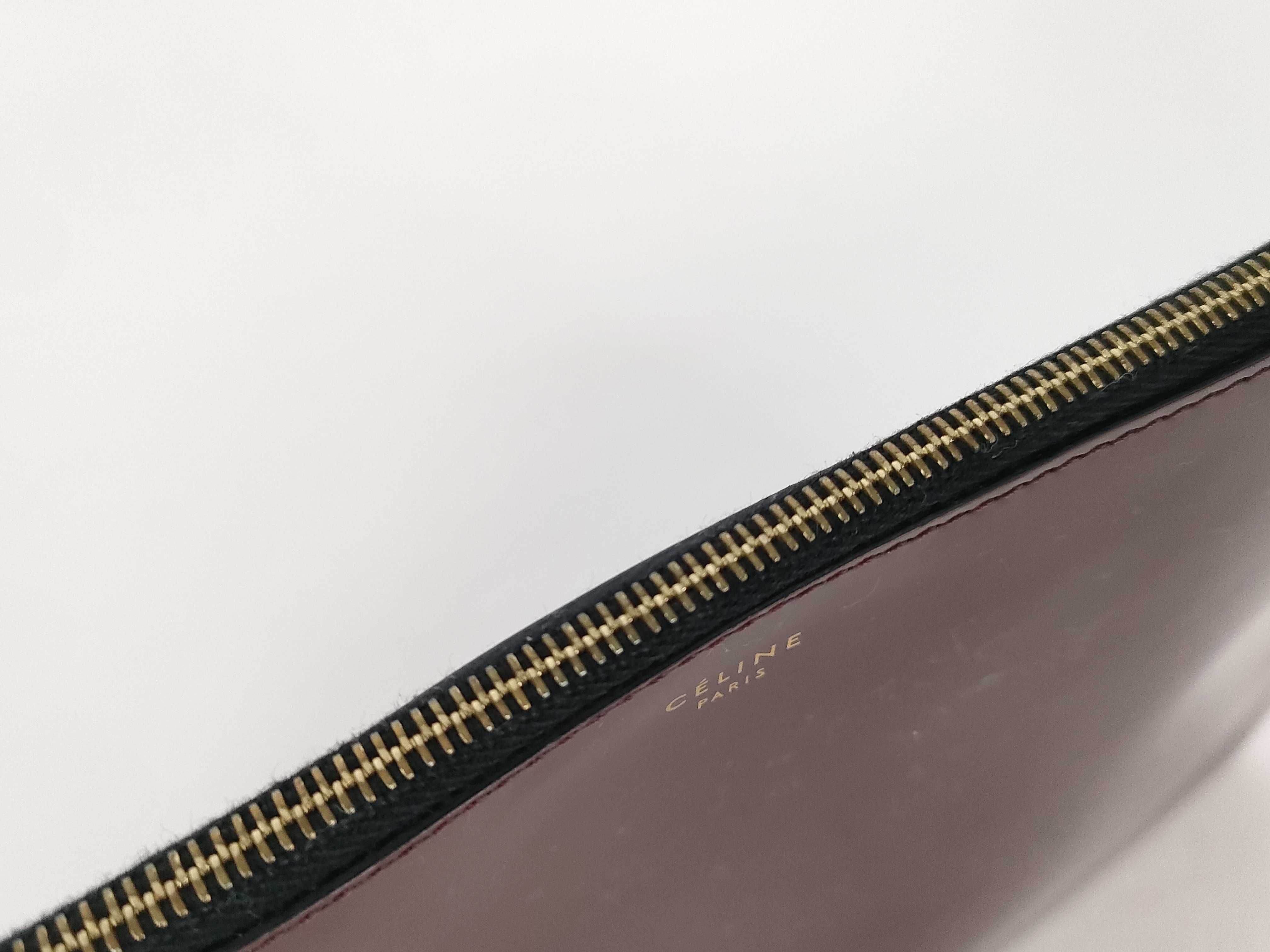 Phoebe Philo Leather Mini Zipper Clutch Bag — view 5