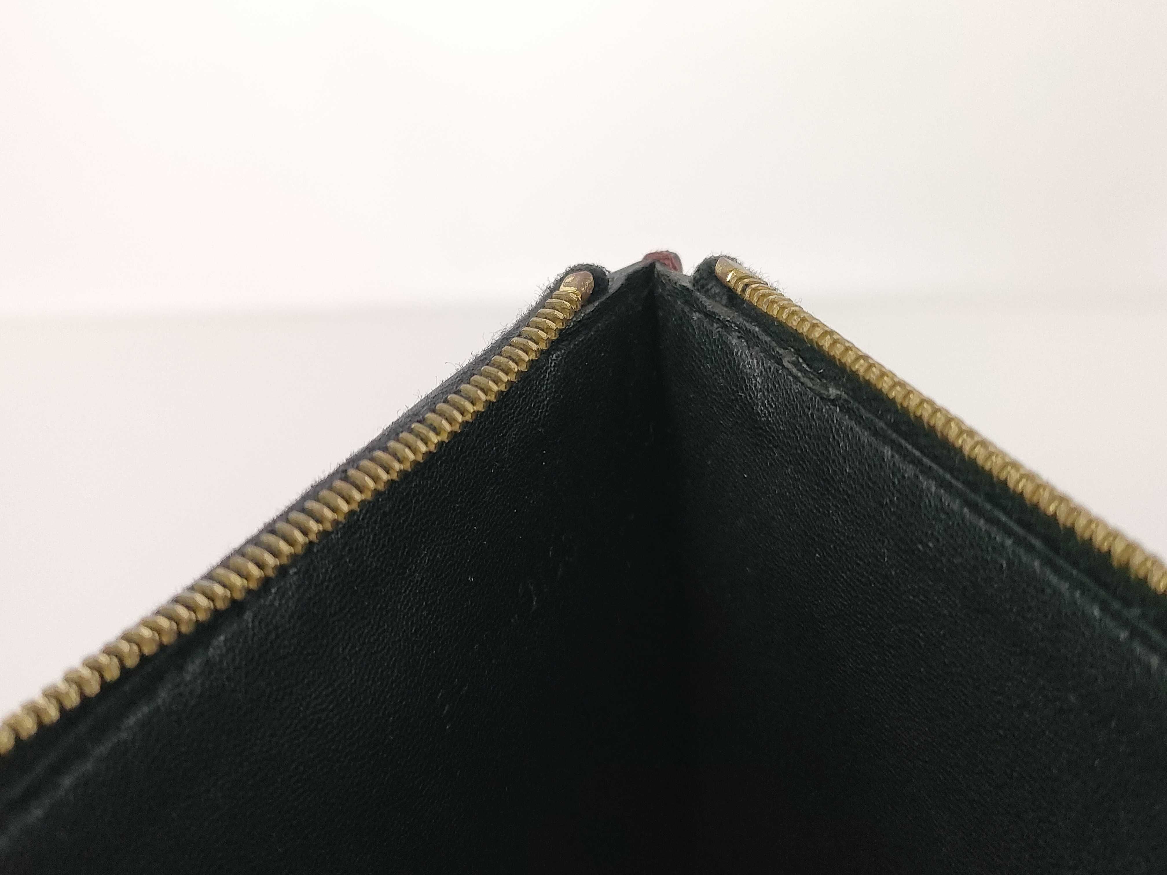 Phoebe Philo Leather Mini Zipper Clutch Bag — view 7