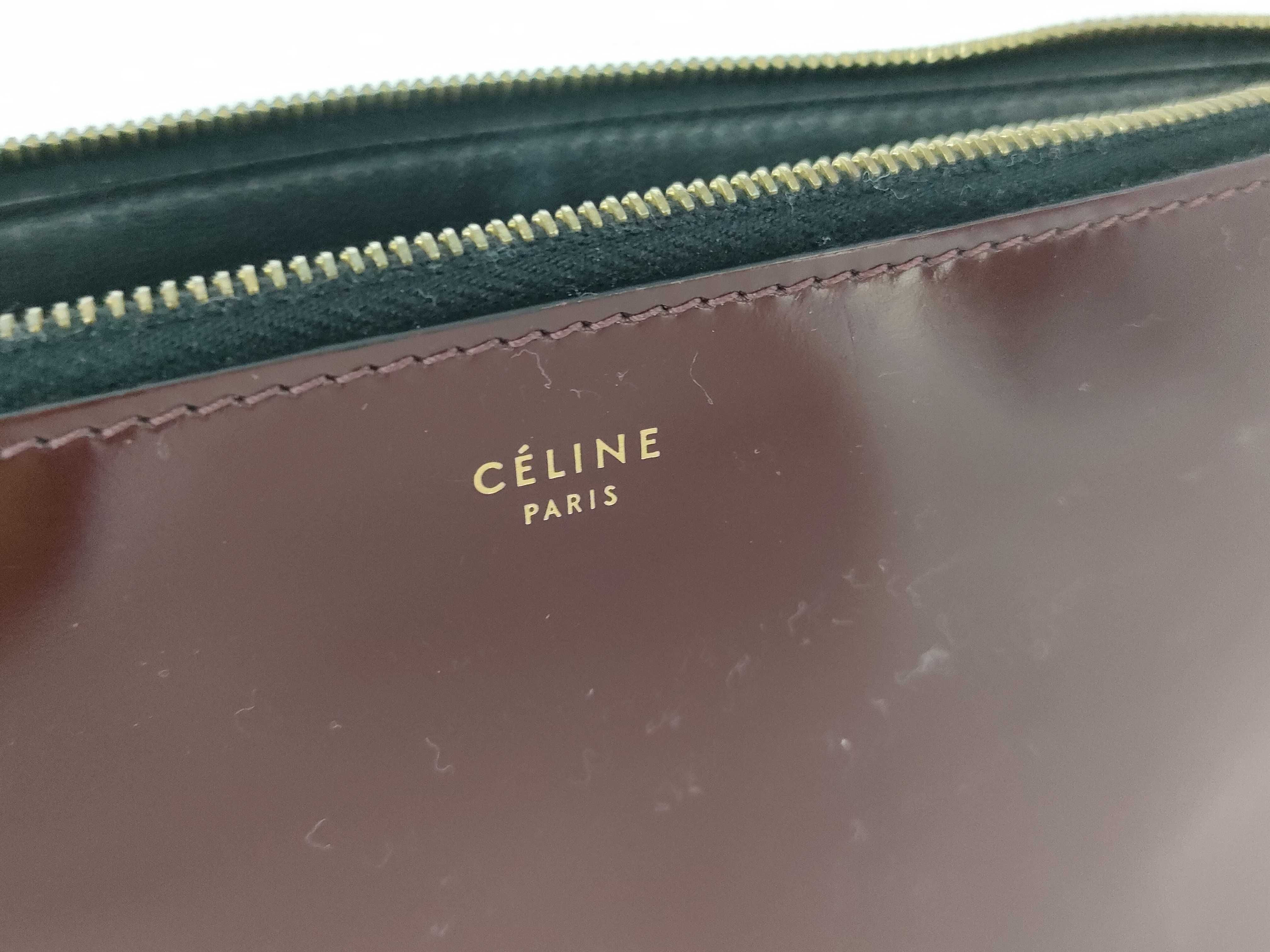 Phoebe Philo Leather Mini Zipper Clutch Bag — view 9