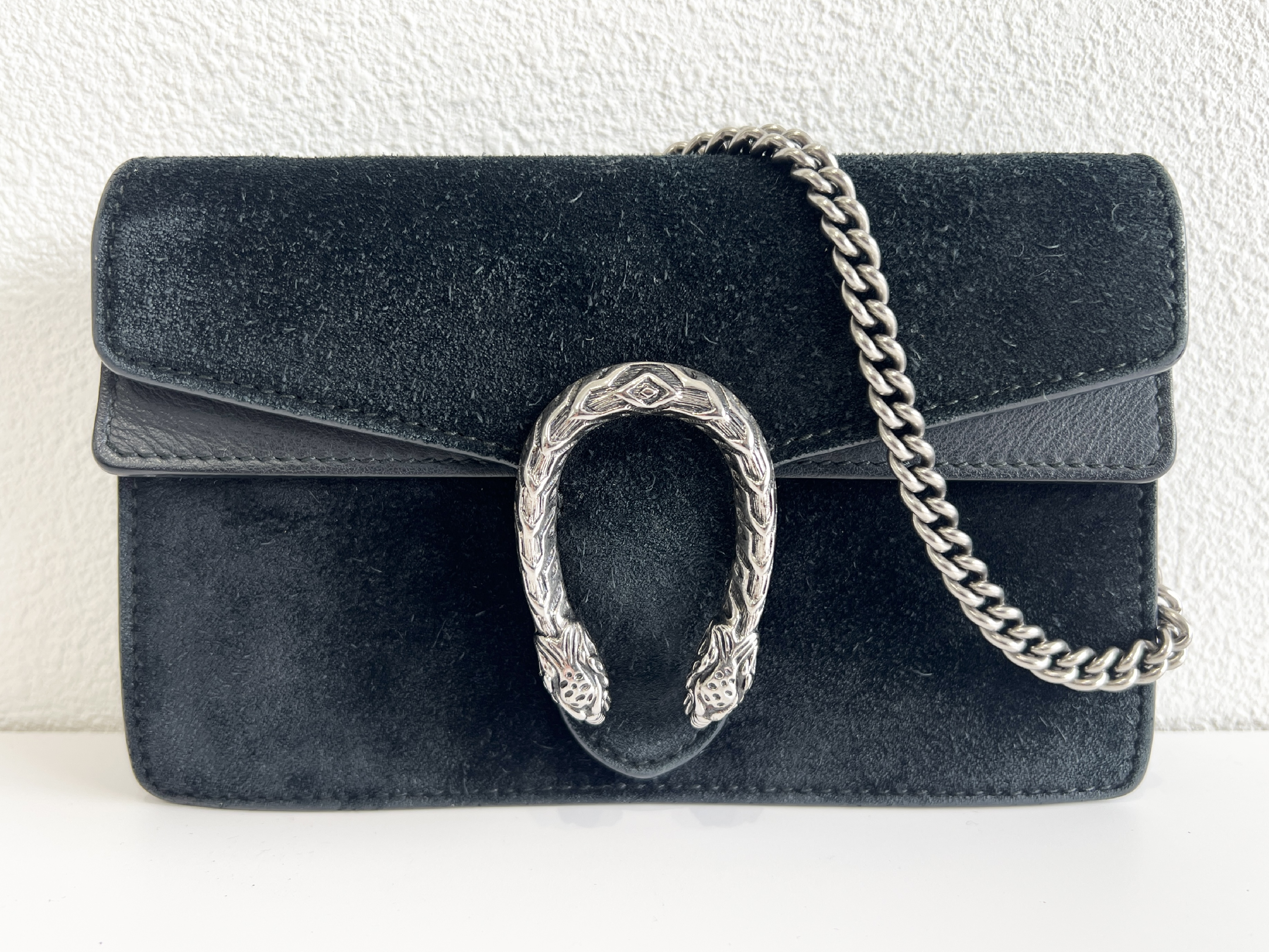 Dionysus Velour Velvet Leather Suede Chain Shoulder Bag