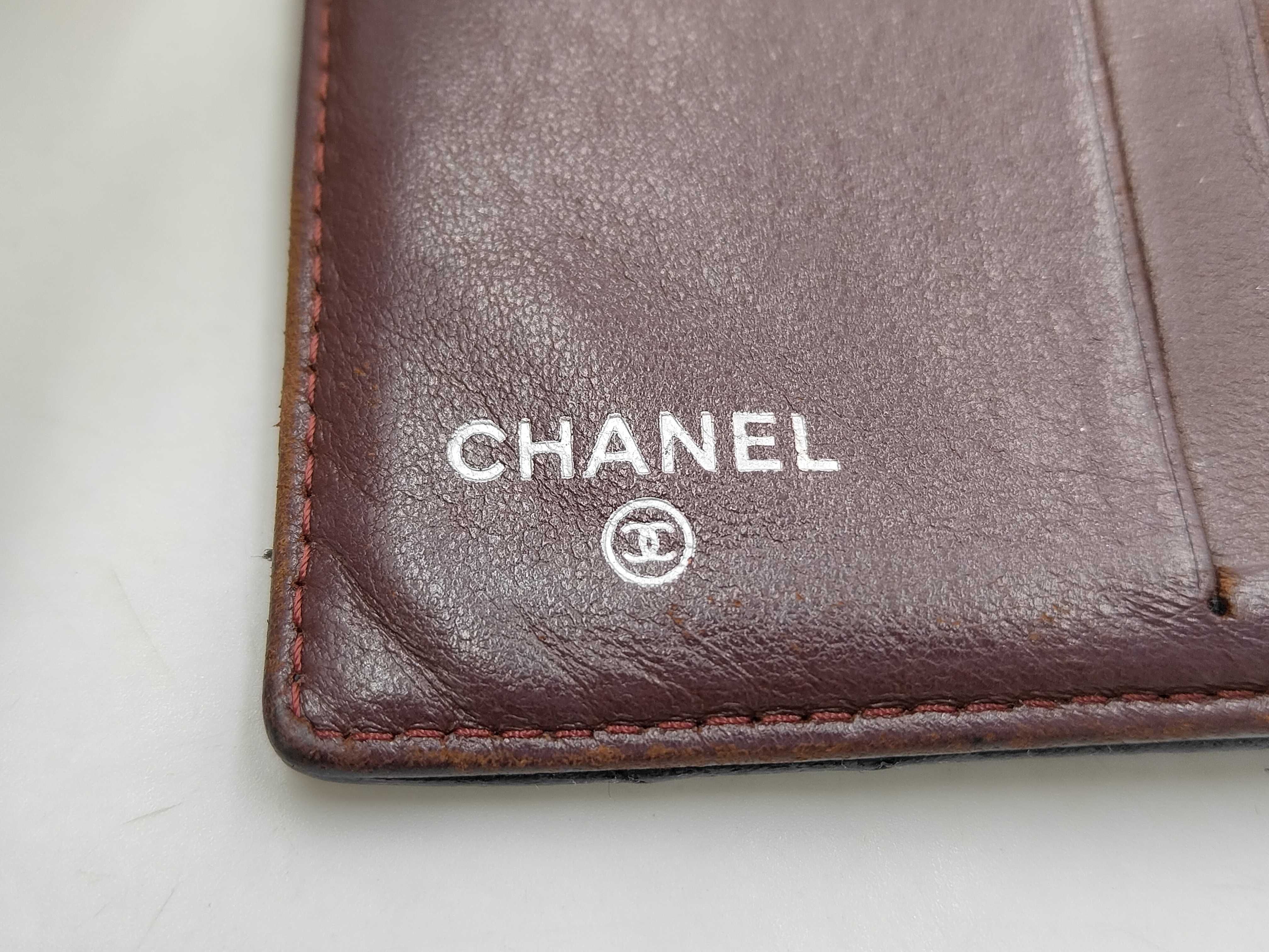 Coco Mark Matelassé Lambskin Folding Wallet (with seal) — view 11